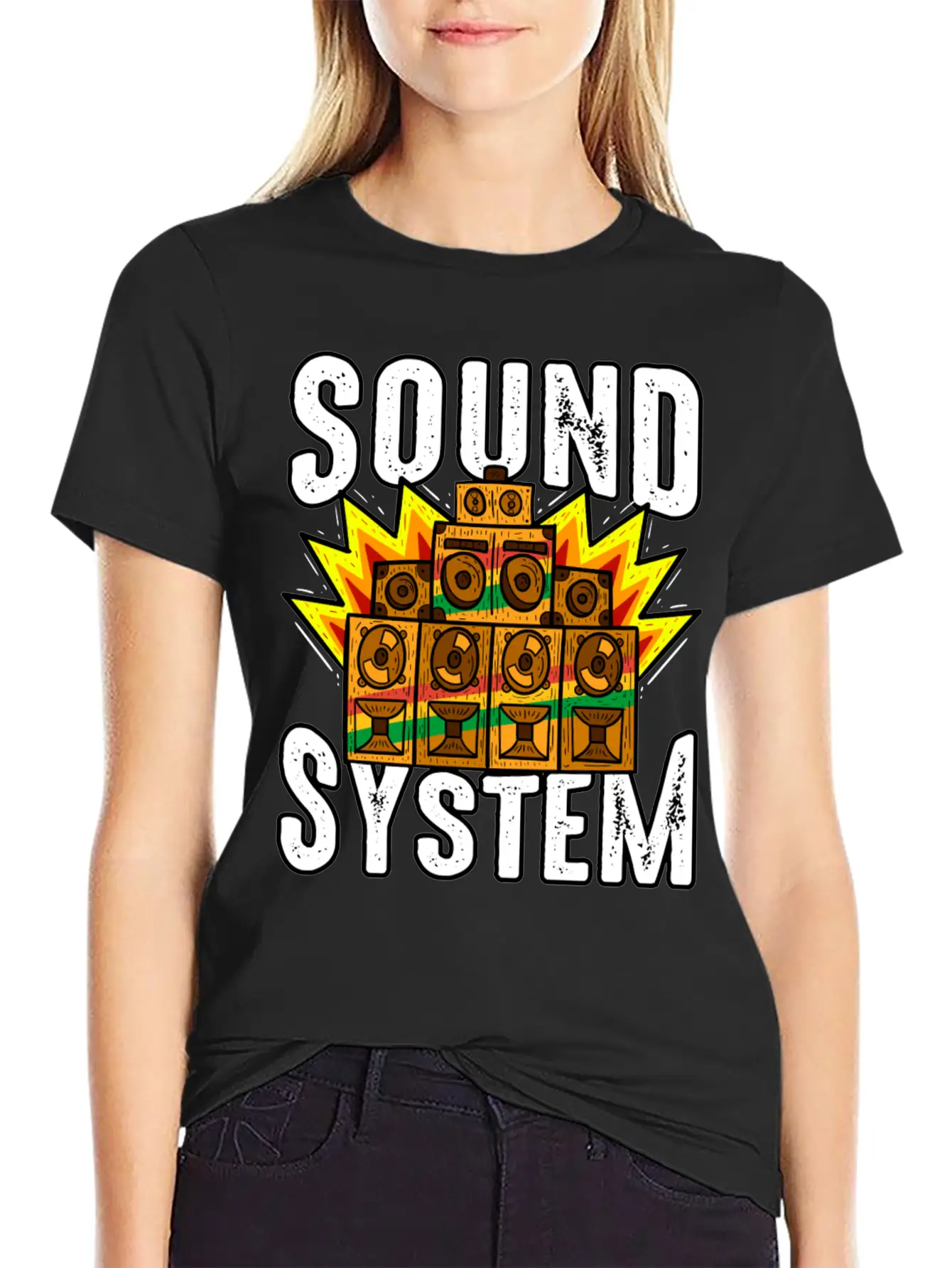 Reggae Soundsystem Dub Timeless Short Sleeve Tee – Comfy And Minimalist Design