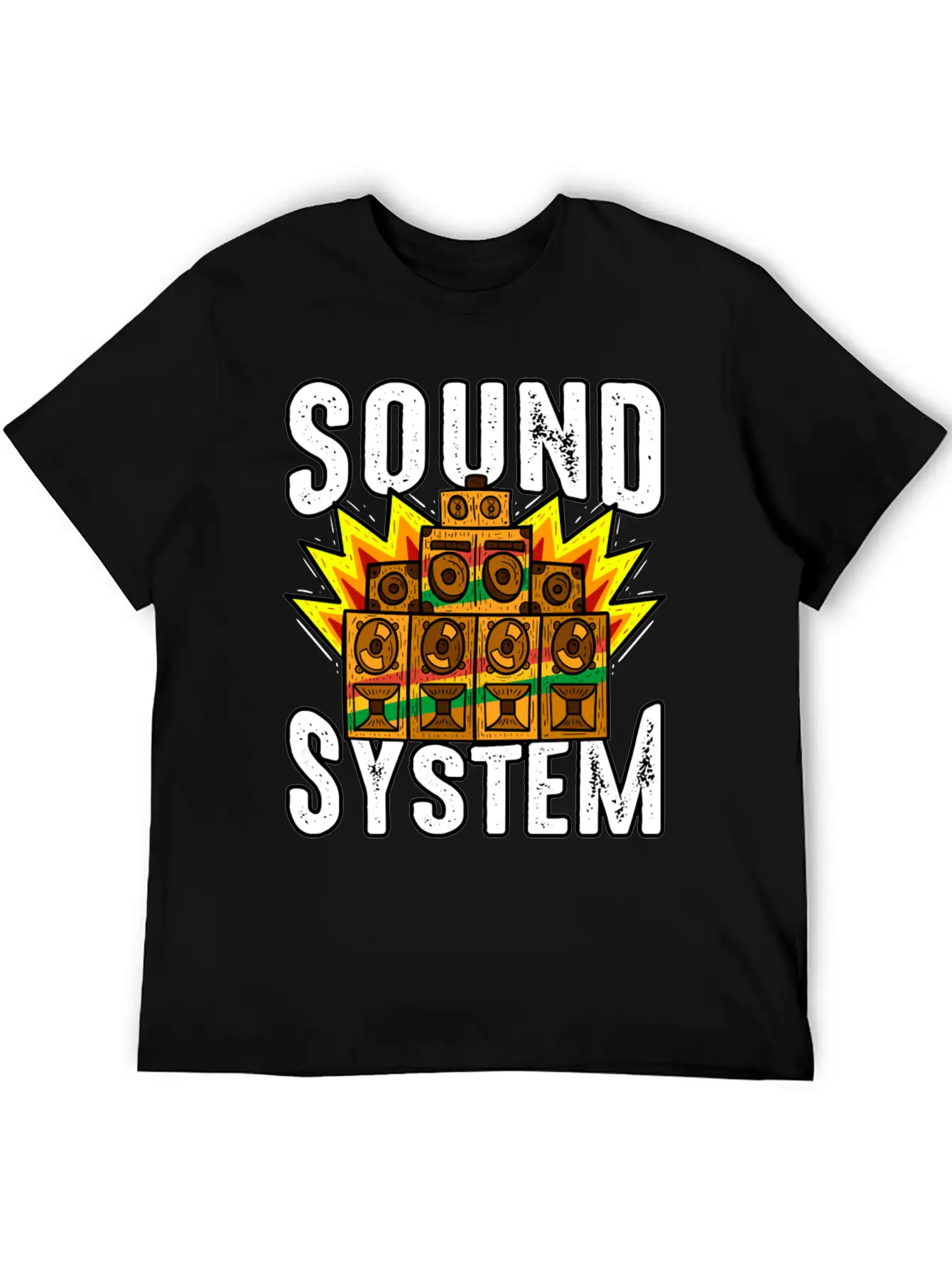 Reggae Soundsystem Dub Timeless Short Sleeve Tee – Comfy And Minimalist Design