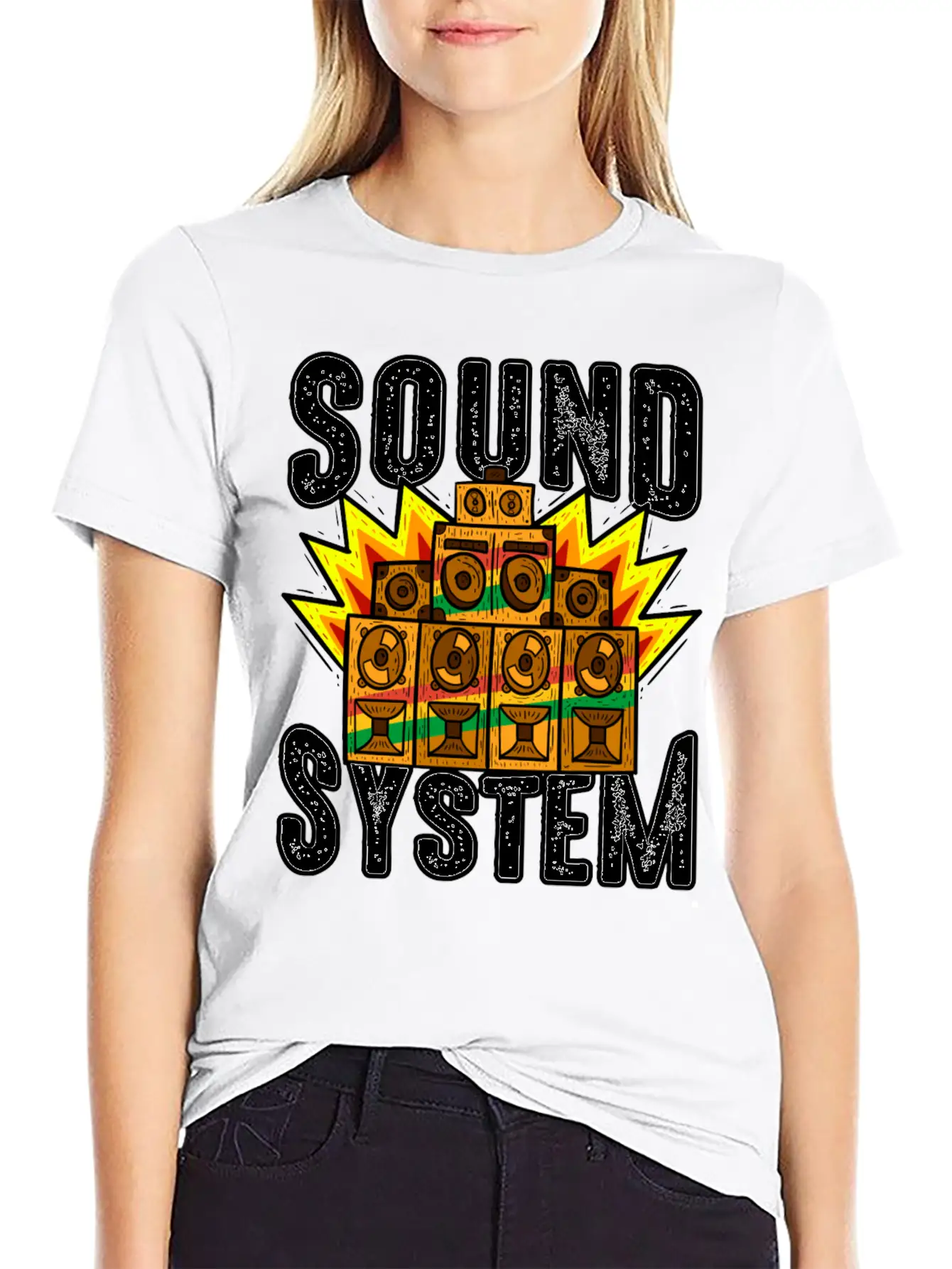 Reggae Soundsystem Dub Timeless Short Sleeve Tee – Comfy And Minimalist Design
