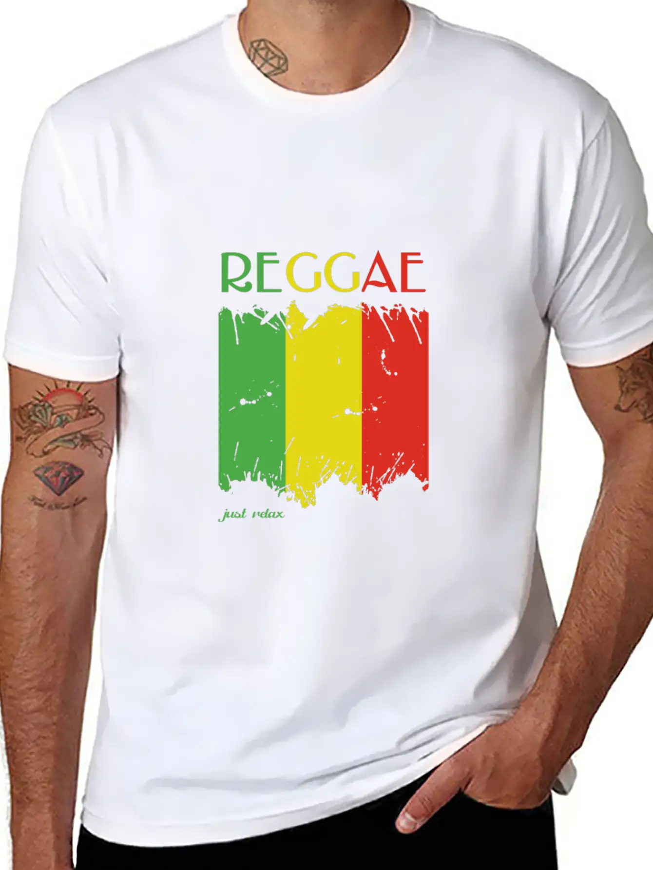 Reggae Stylish Everyday T-Shirt – Unisex Basic Cotton Tee