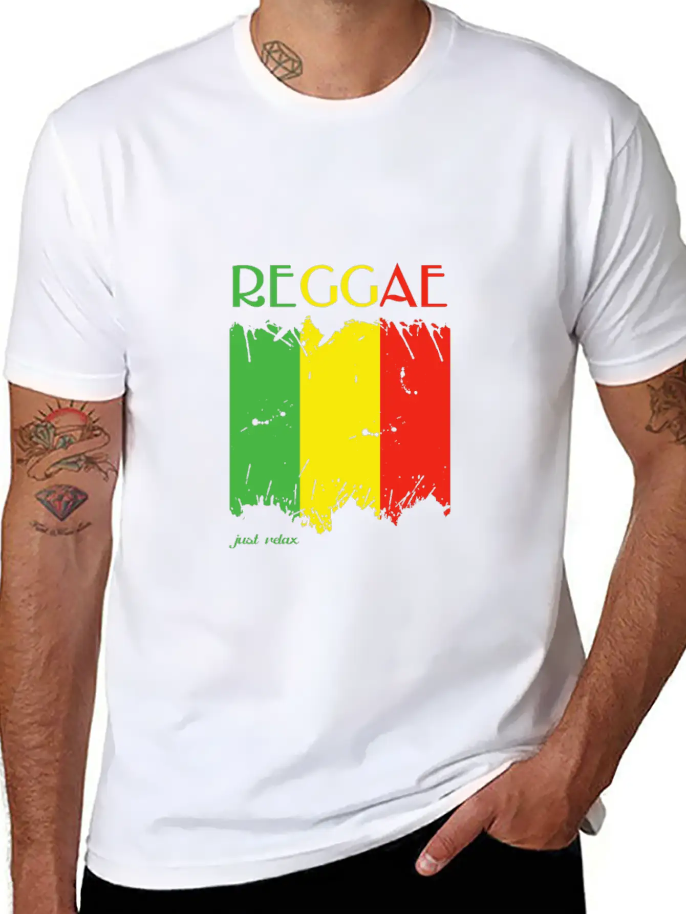 Reggae Timeless Short Sleeve Tee – Comfy And Minimalist Design
