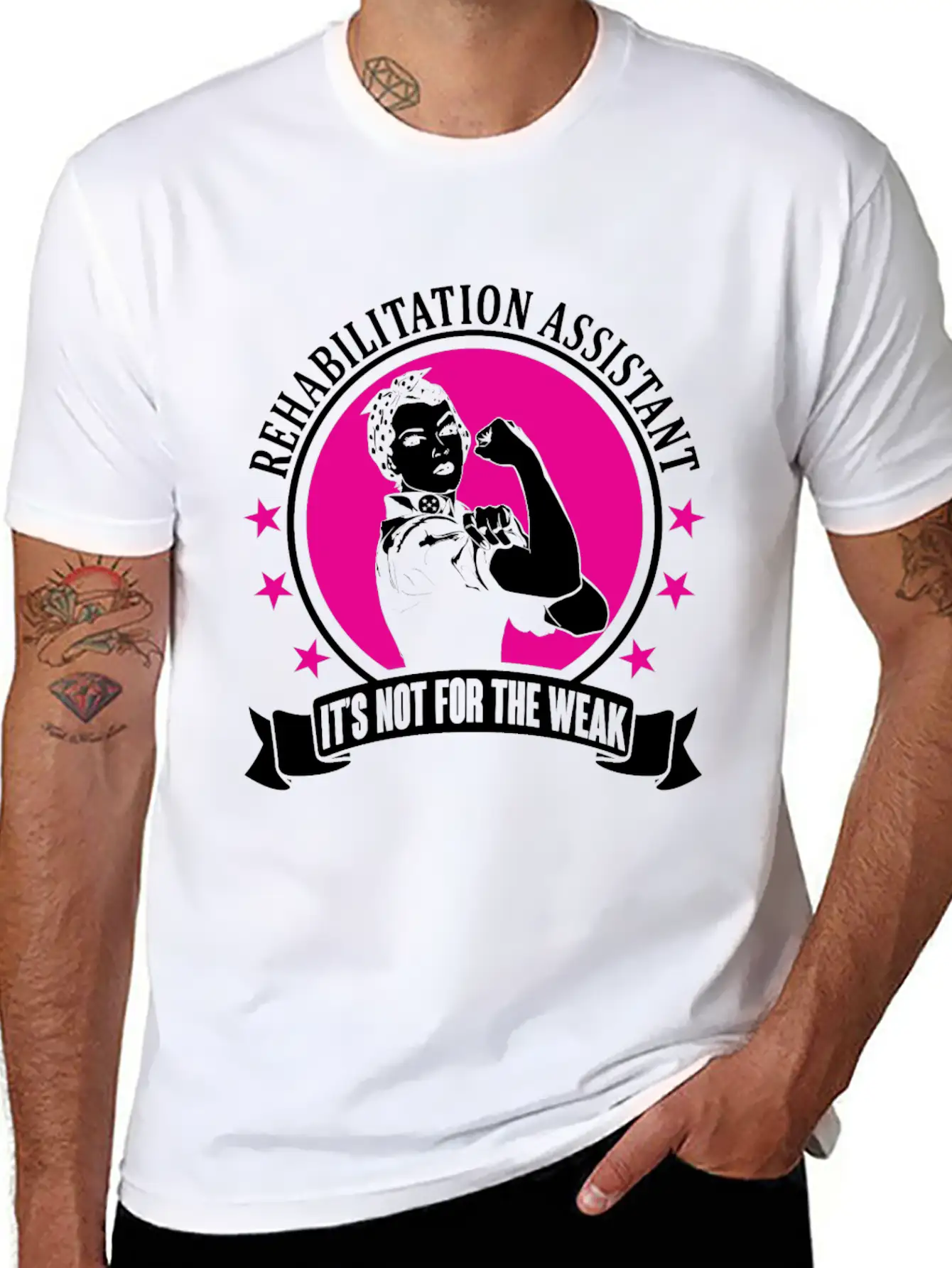 Rehabilitation Assistant Stylish Everyday T-Shirt – Unisex Basic Cotton Tee