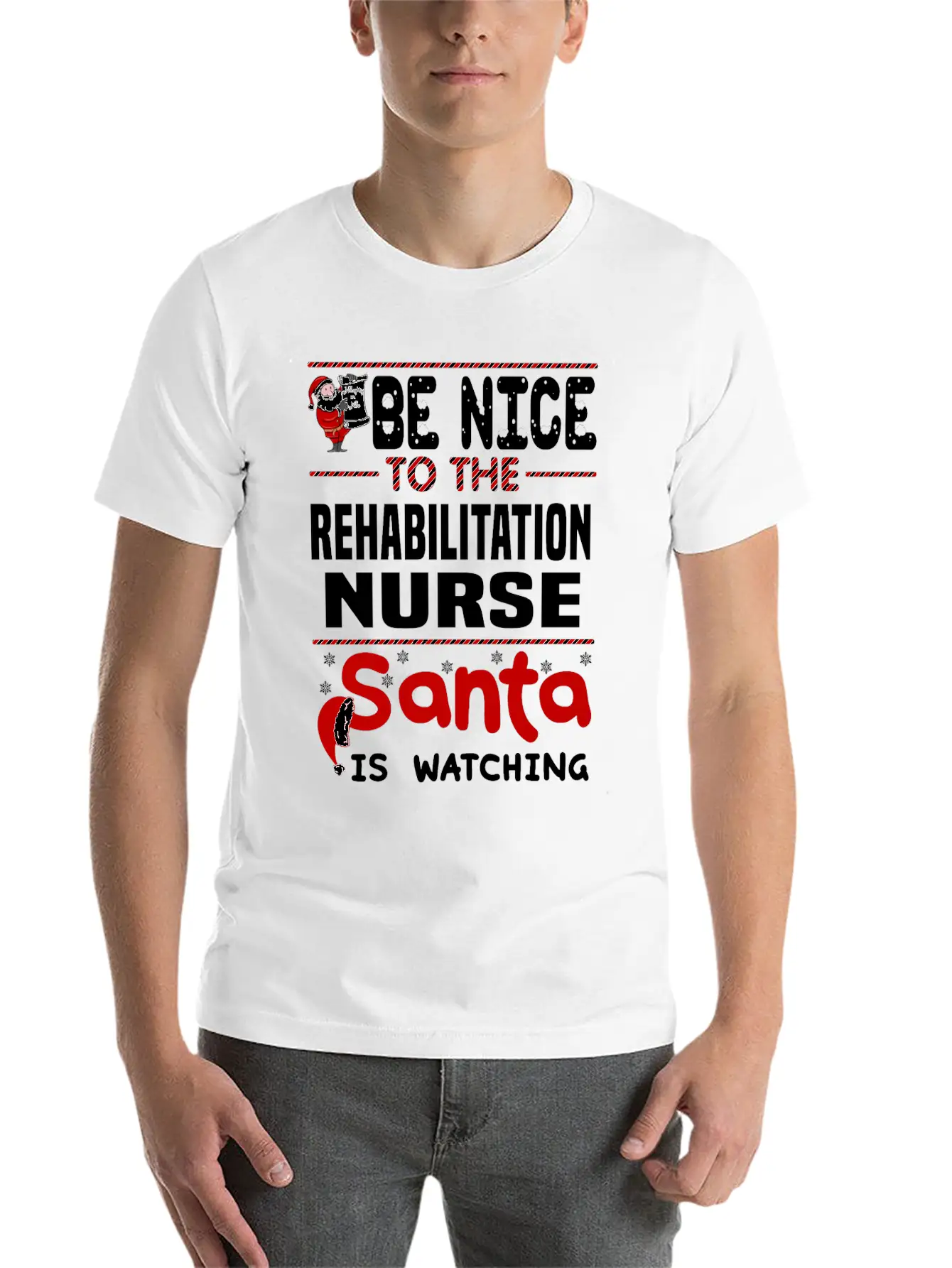 Rehabilitation Nurse Unisex Casual T-Shirt – Clean Design For Daily Comfort
