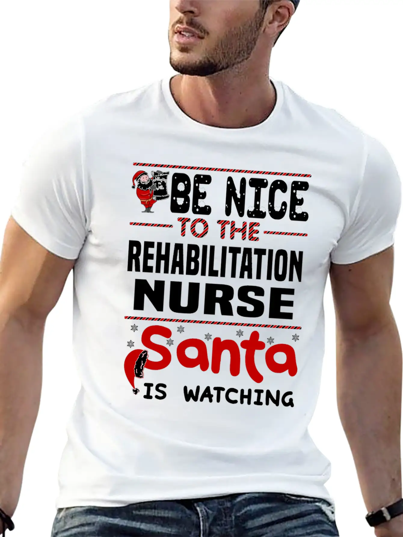 Rehabilitation Nurse Unisex Casual T-Shirt – Clean Design For Daily Comfort