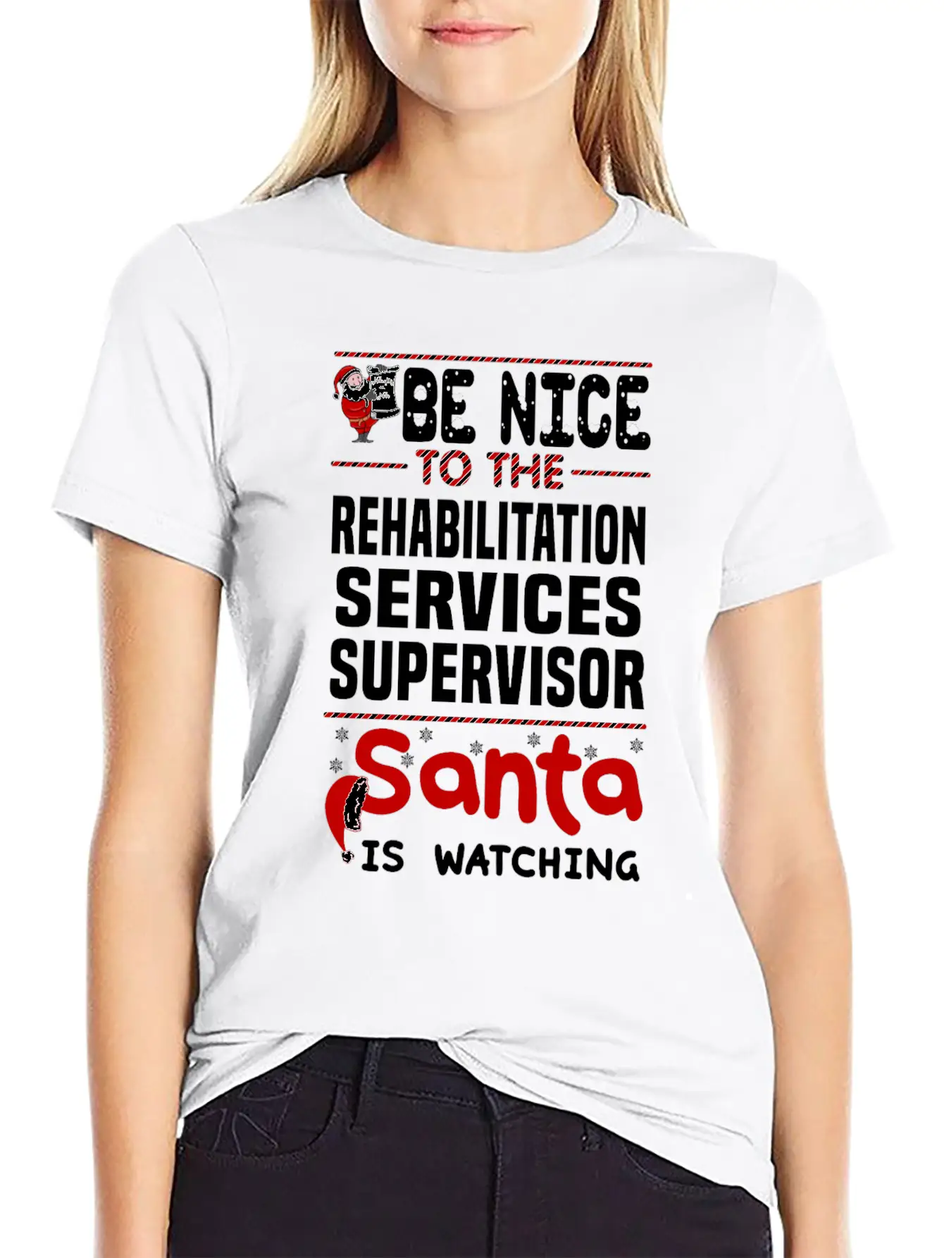 Rehabilitation Services Supervisor Unisex Short Sleeve Soft Cotton T-Shirt – Casual Everyday Wear