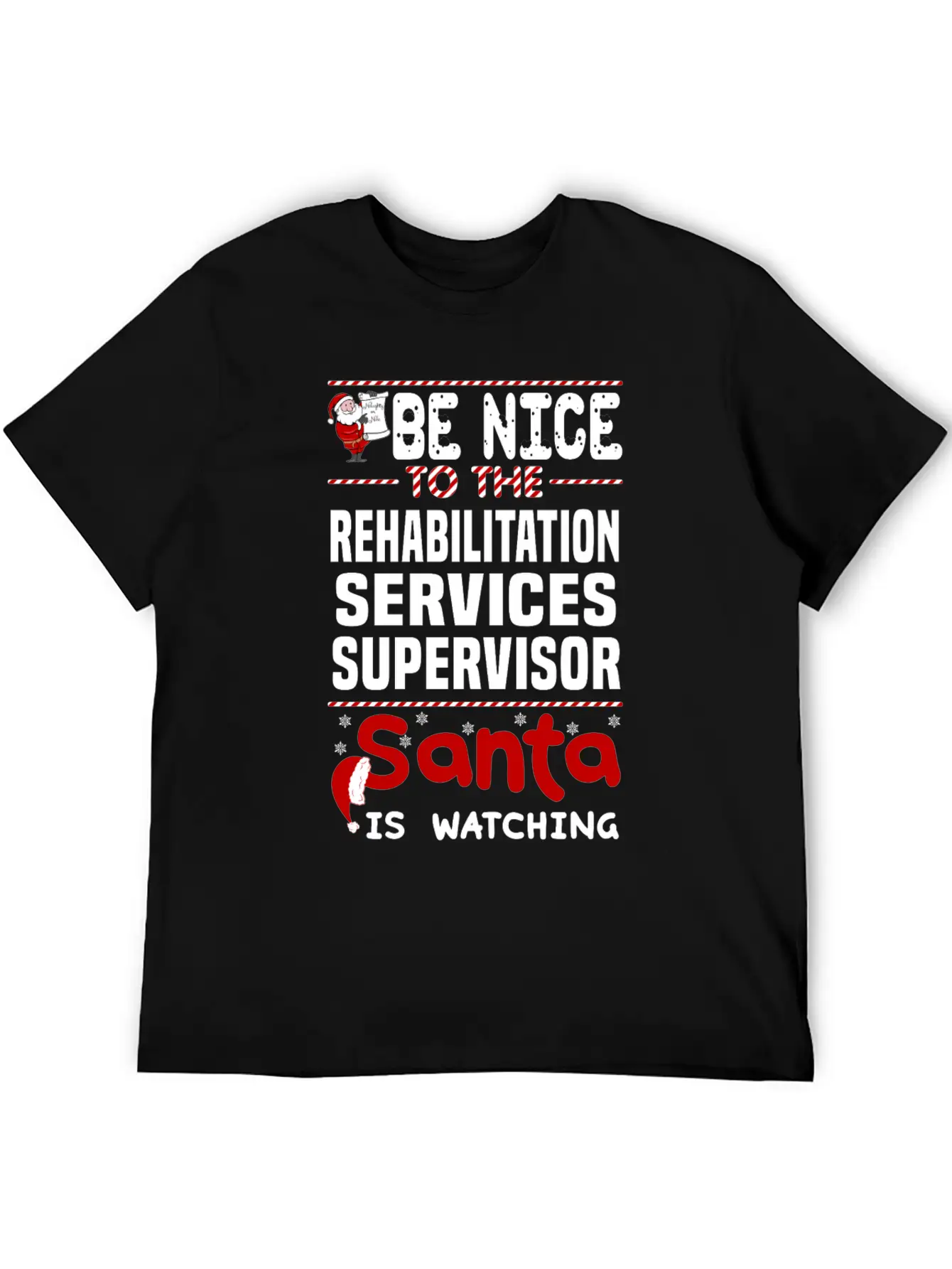 Rehabilitation Services Supervisor Unisex Short Sleeve Soft Cotton T-Shirt – Casual Everyday Wear