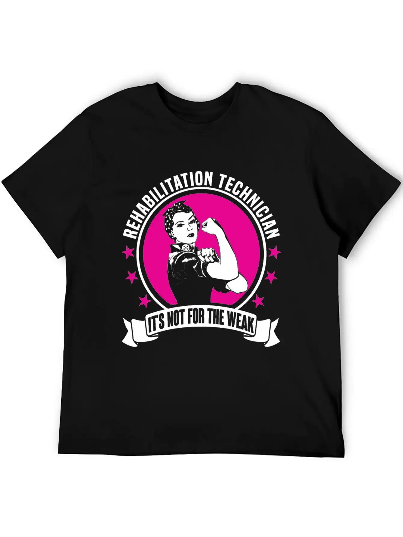 Rehabilitation Technician Unisex Short Sleeve Soft Cotton T-Shirt – Casual Everyday Wear