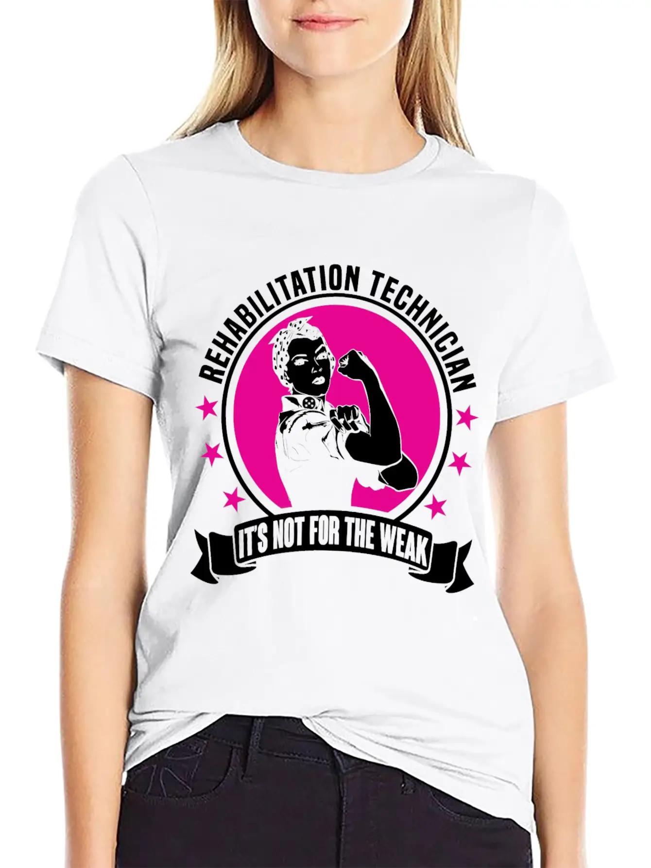 Rehabilitation Technician Unisex Short Sleeve Soft Cotton T-Shirt – Casual Everyday Wear