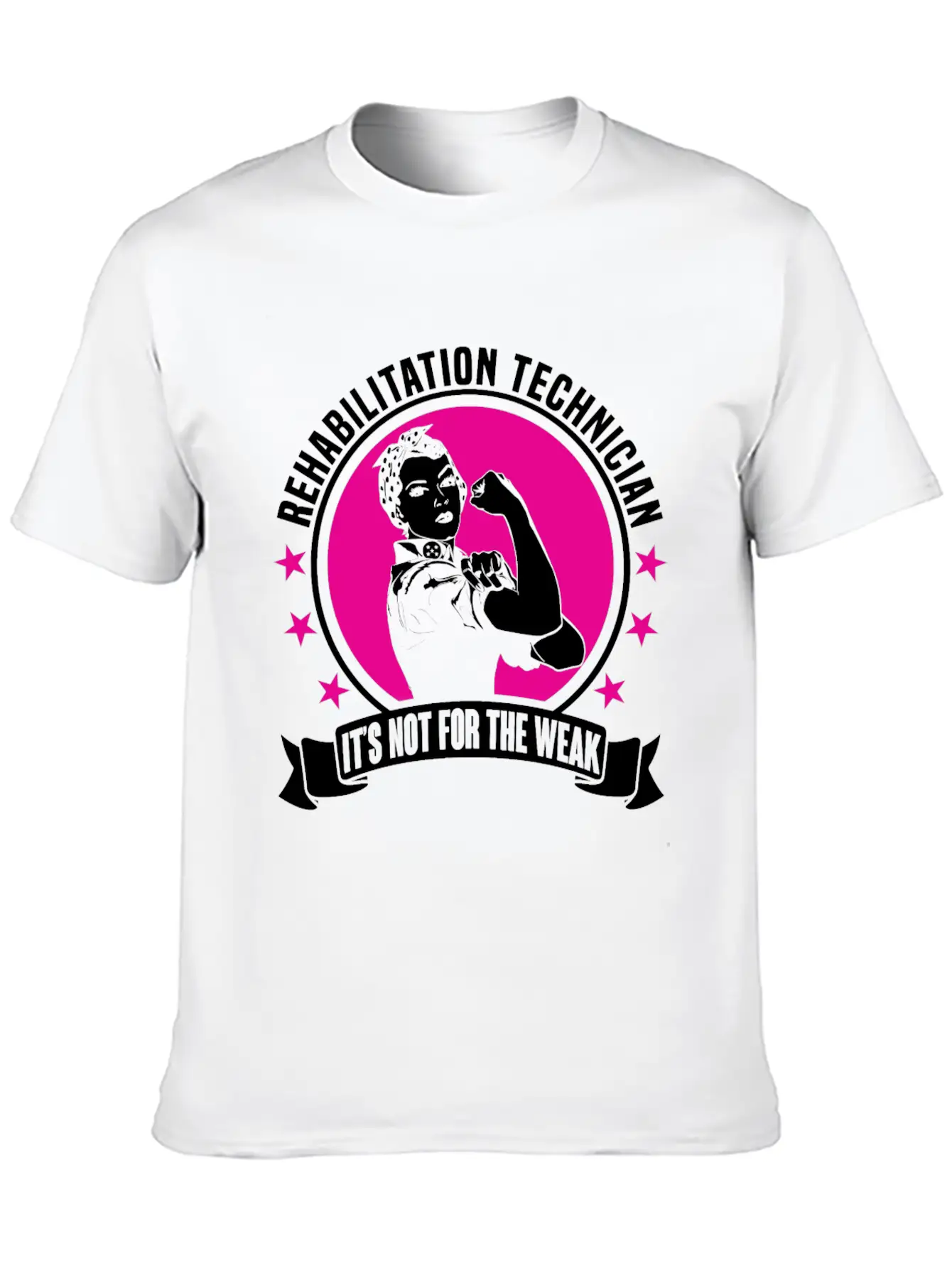 Rehabilitation Technician Unisex Short Sleeve Soft Cotton T-Shirt – Casual Everyday Wear