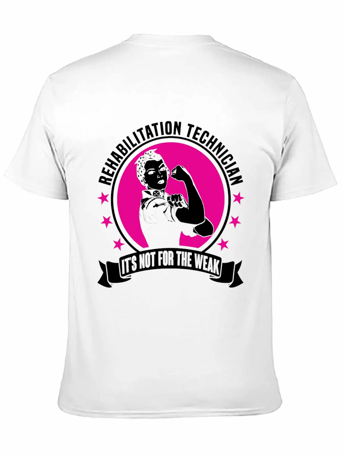 Rehabilitation Technician Unisex Short Sleeve Soft Cotton T-Shirt – Casual Everyday Wear