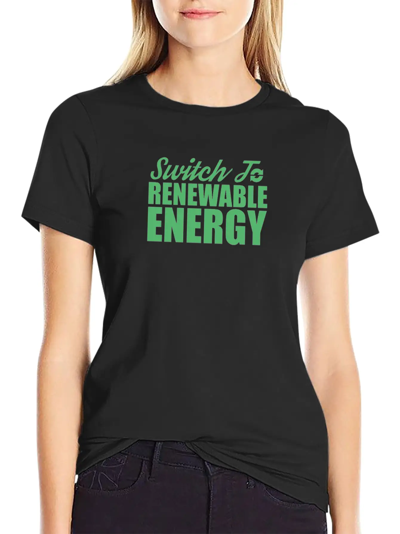 Renewable Energy Water Solar Renewables Wind Power Comfortable Minimalist Graphic Tee – Summer Style Essential