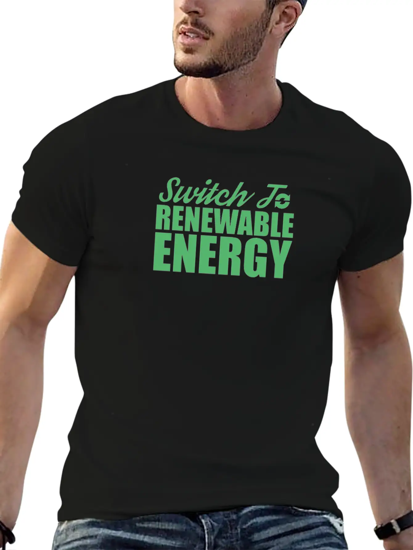 Renewable Energy Water Solar Renewables Wind Power Comfortable Minimalist Graphic Tee – Summer Style Essential