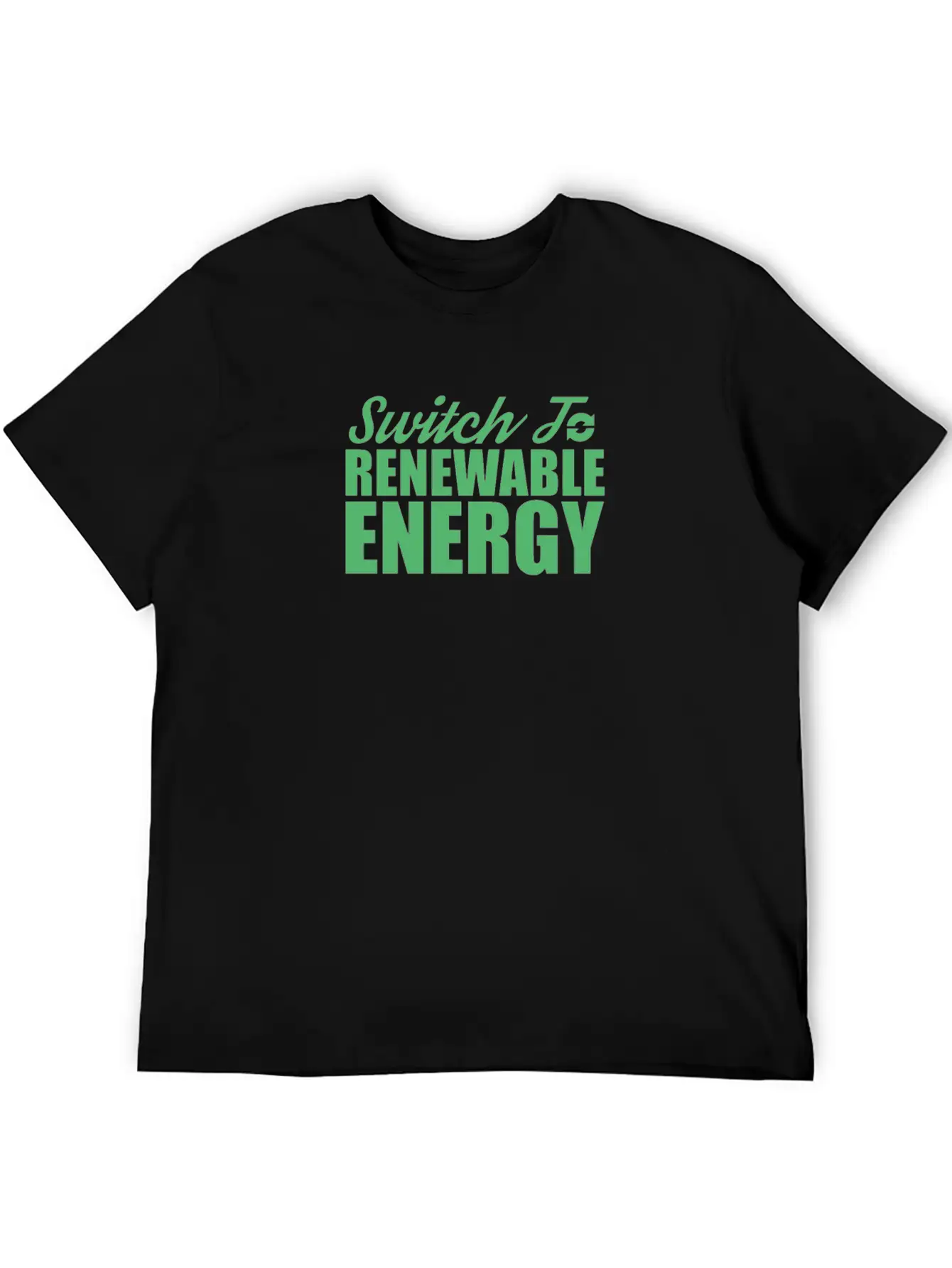 Renewable Energy Water Solar Renewables Wind Power Comfortable Minimalist Graphic Tee – Summer Style Essential