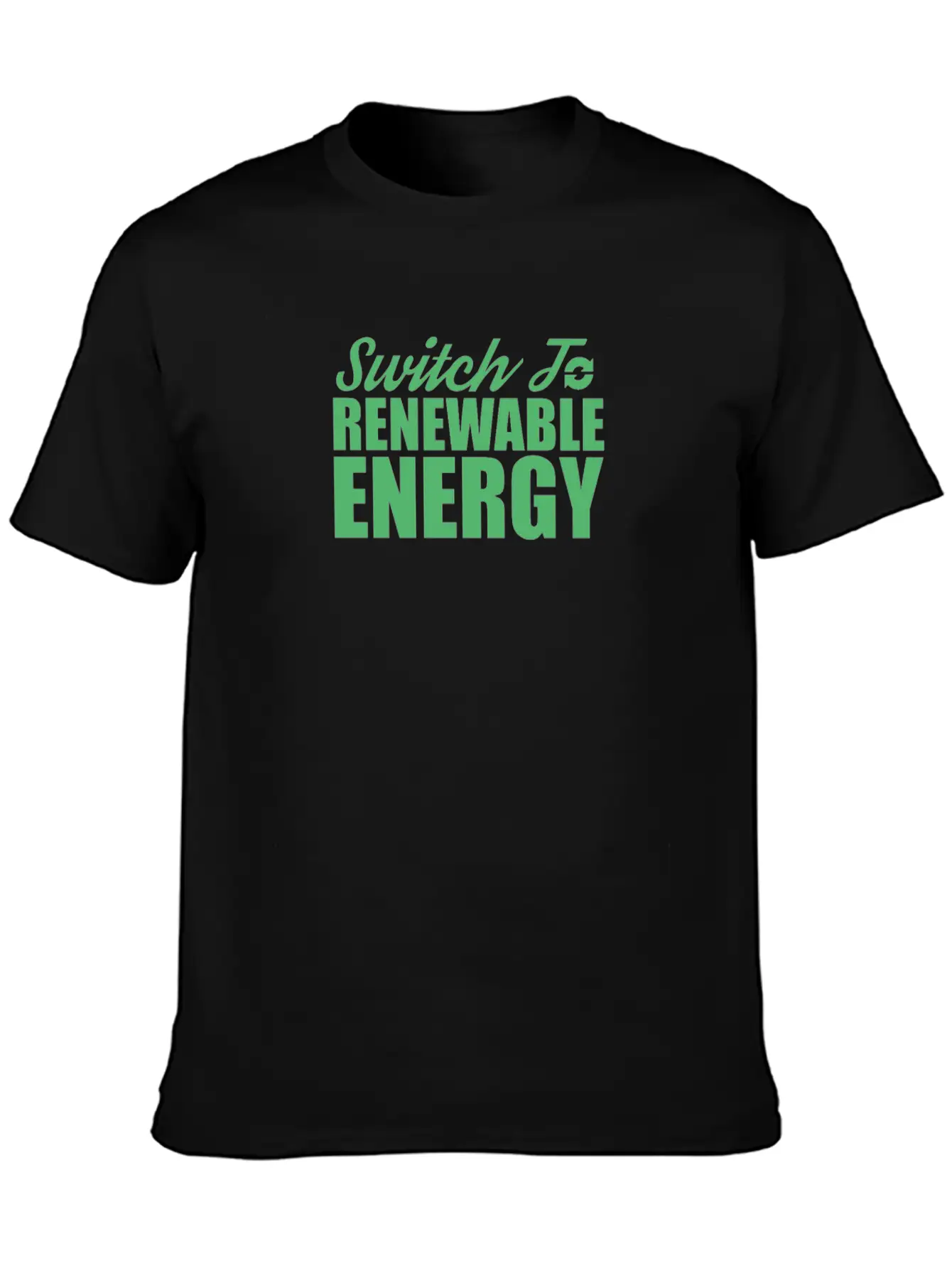 Renewable Energy Water Solar Renewables Wind Power Comfortable Minimalist Graphic Tee – Summer Style Essential