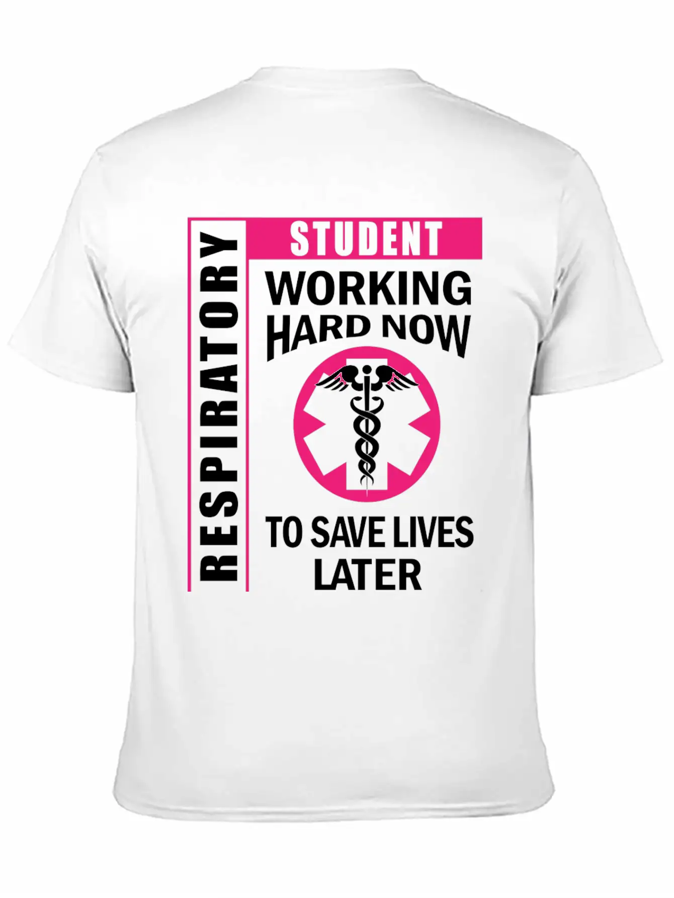 Respiratory Therapy Student For Future Rt Unisex Short Sleeve Soft Cotton T-Shirt – Casual Everyday Wear