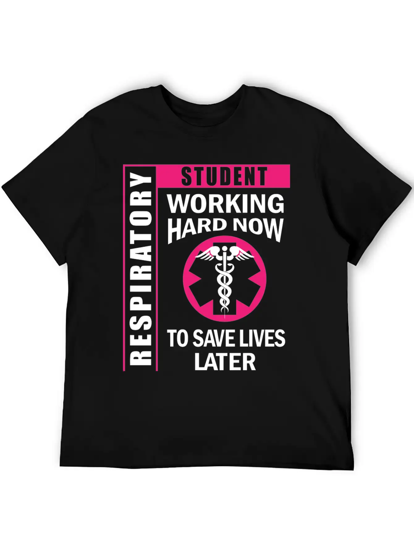 Respiratory Therapy Student For Future Rt Unisex Short Sleeve Soft Cotton T-Shirt – Casual Everyday Wear