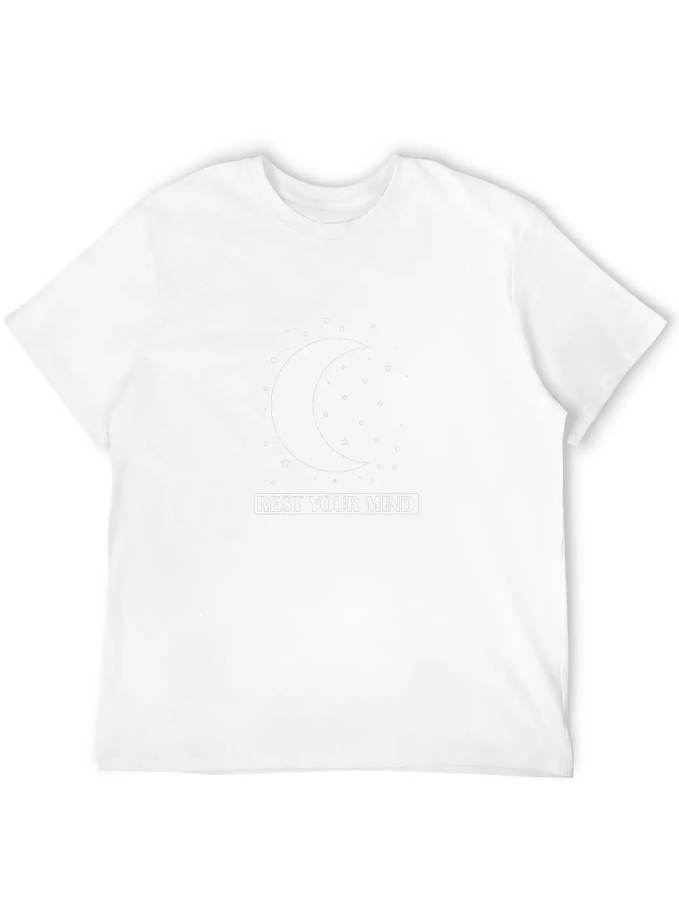Rest Your Mind Sleep Tired Basic Graphic T-Shirt – Daily Comfort In Soft Cotton