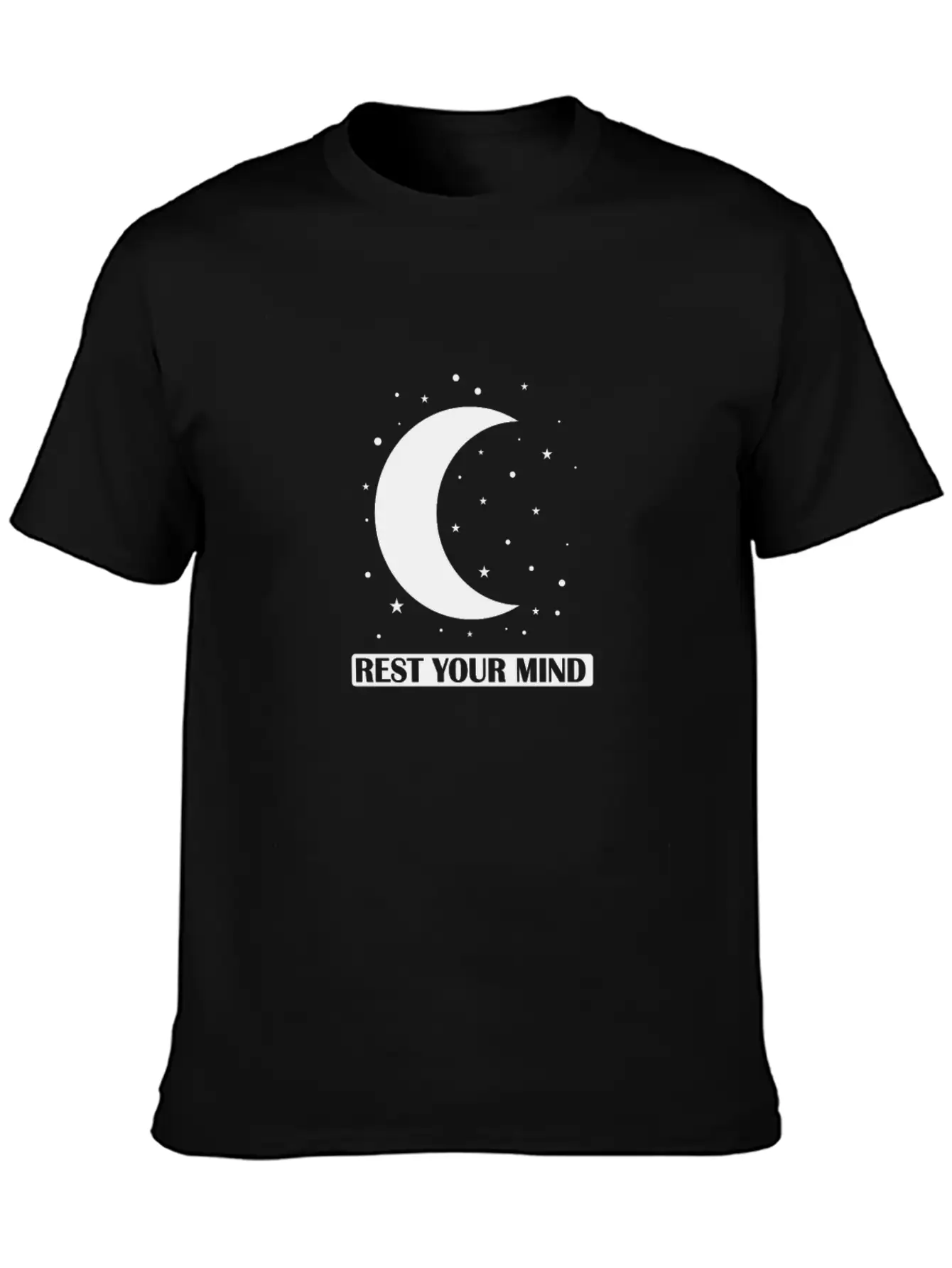 Rest Your Mind Sleep Tired Basic Graphic T-Shirt – Daily Comfort In Soft Cotton