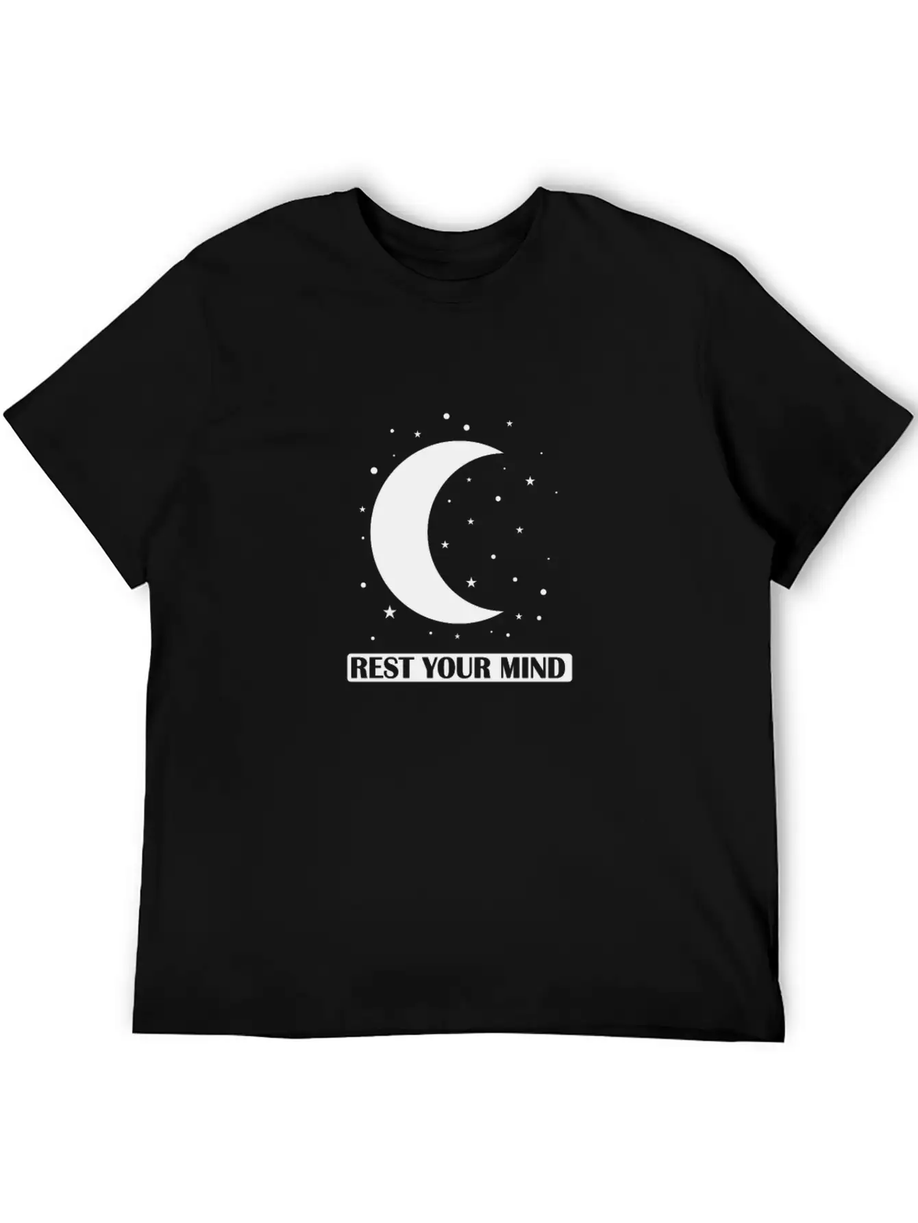 Rest Your Mind Sleep Tired Basic Graphic T-Shirt – Daily Comfort In Soft Cotton