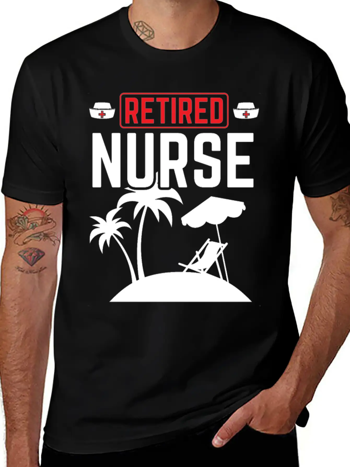 Retired Nurse Not My Problem Retirement Gift Idea Unisex Short Sleeve Soft Cotton T-Shirt – Casual Everyday Wear