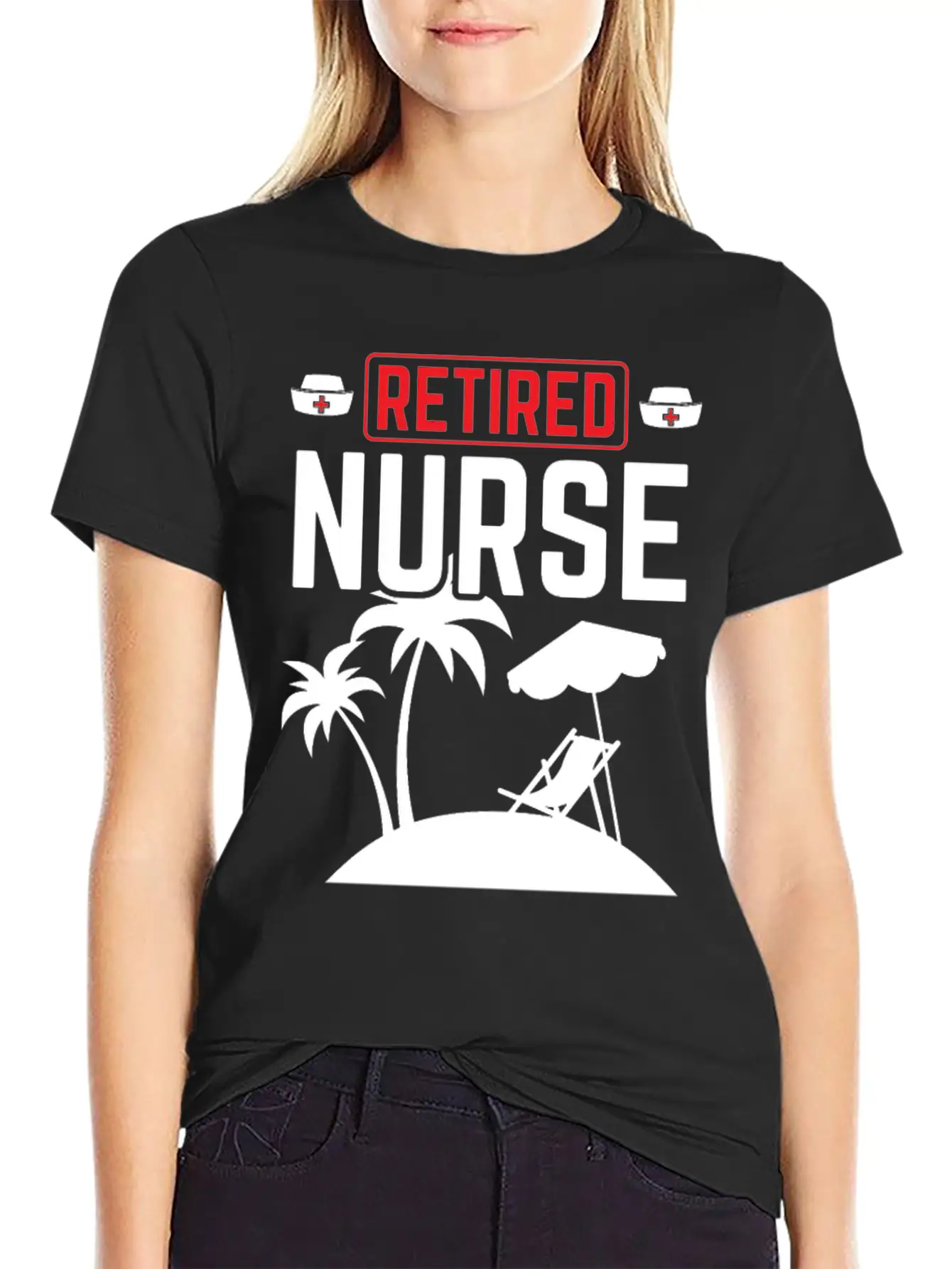 Retired Nurse Not My Problem Retirement Gift Idea Unisex Short Sleeve Soft Cotton T-Shirt – Casual Everyday Wear