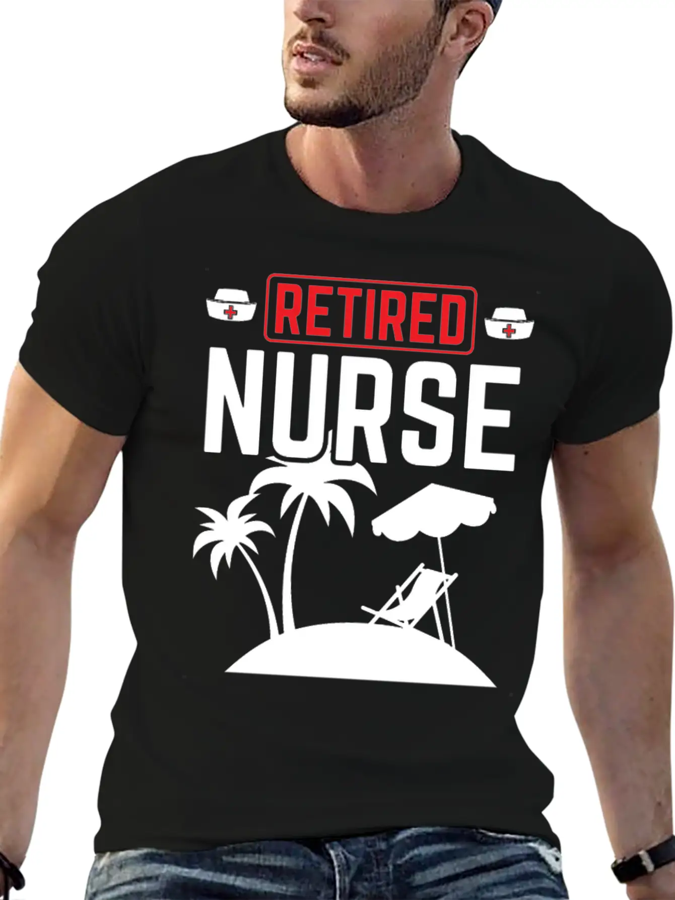 Retired Nurse Not My Problem Retirement Gift Idea Unisex Short Sleeve Soft Cotton T-Shirt – Casual Everyday Wear