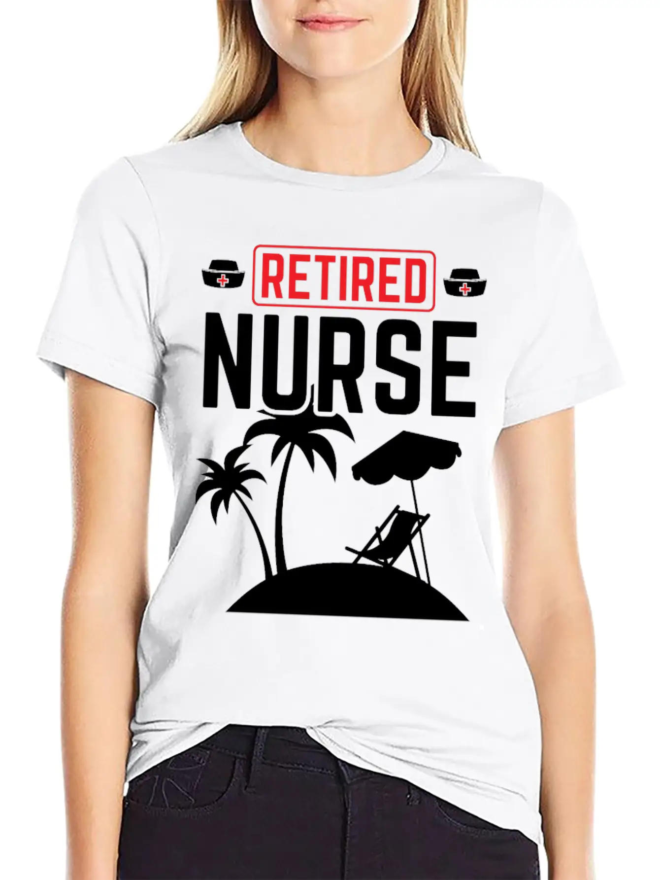 Retired Nurse Not My Problem Retirement Gift Idea Unisex Short Sleeve Soft Cotton T-Shirt – Casual Everyday Wear