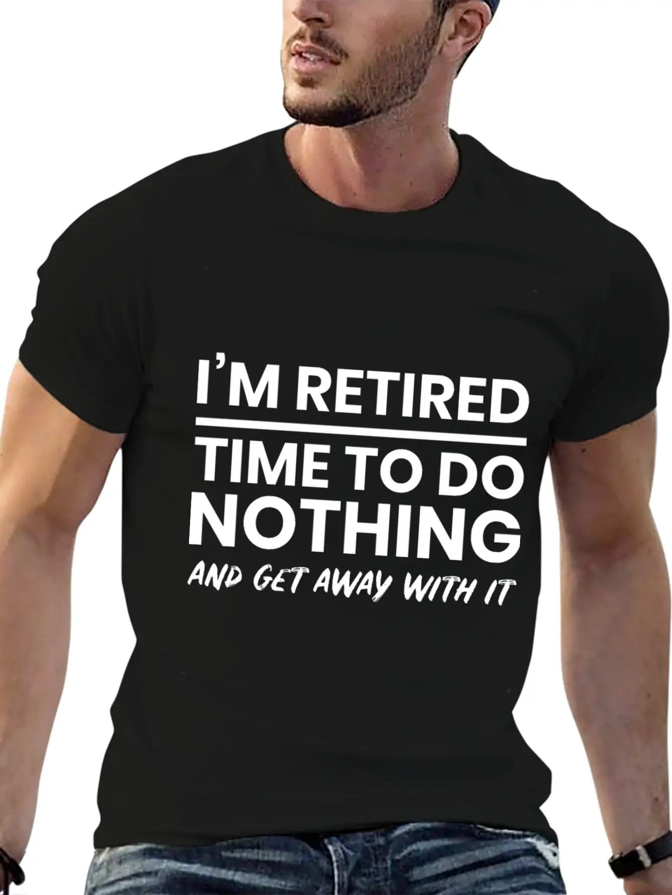 Retired Tired Lazy Sleep Unisex Short Sleeve Soft Cotton T-Shirt – Casual Everyday Wear