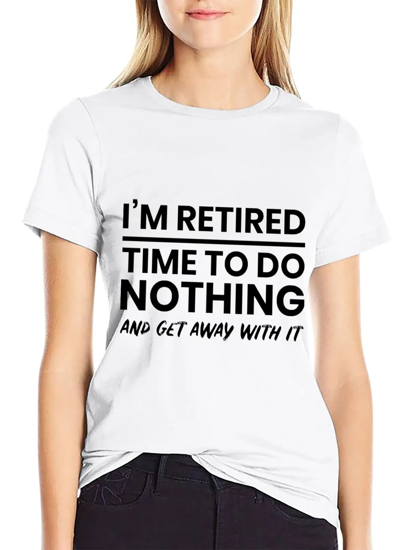 Retired Tired Lazy Sleep Unisex Short Sleeve Soft Cotton T-Shirt – Casual Everyday Wear