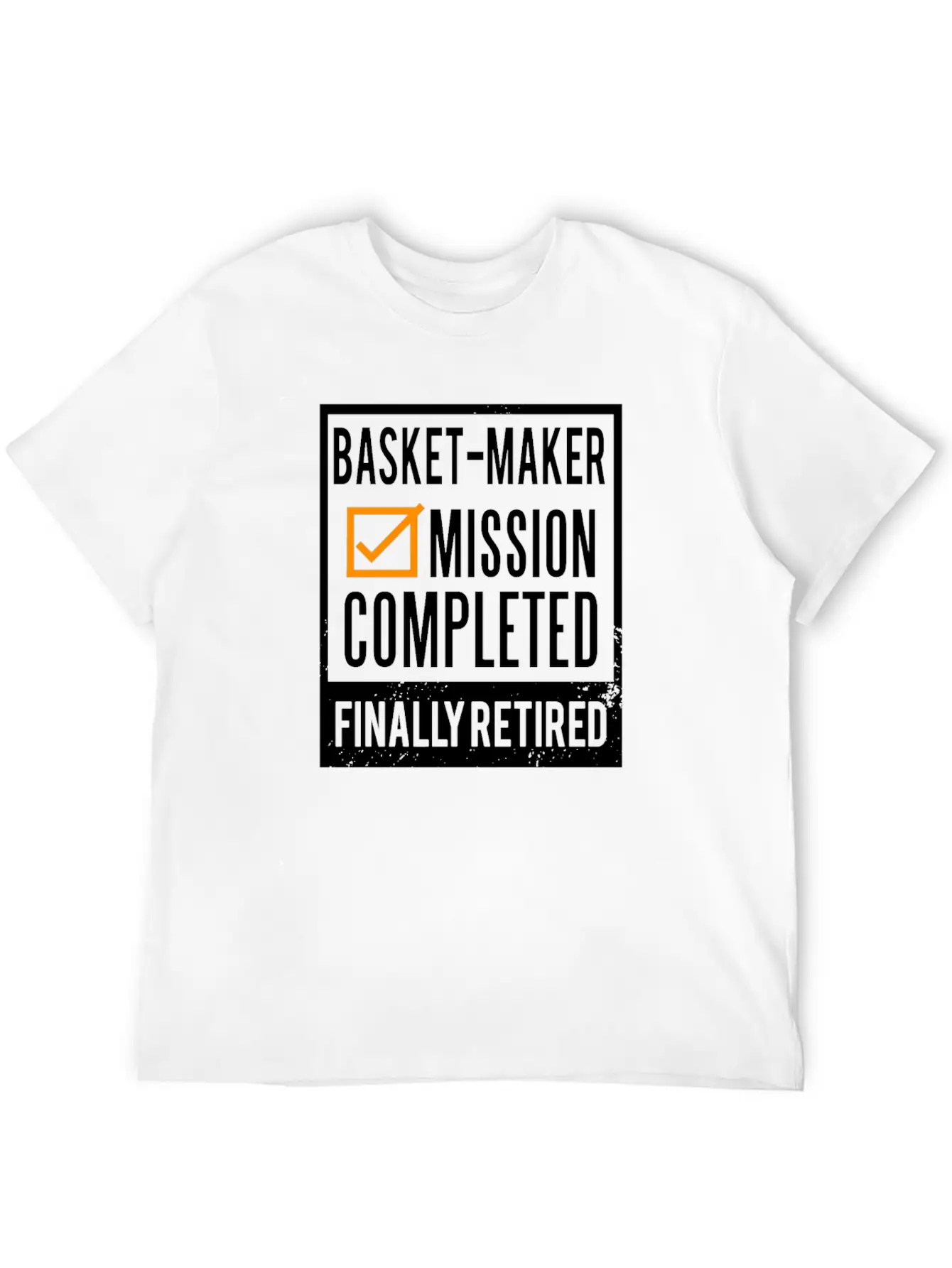 Retirement - Retired Basket-Maker Essential Unisex Summer Tee – Soft Cotton Casual Fit