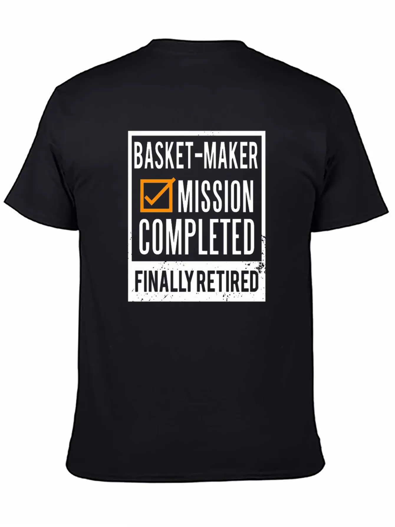 Retirement - Retired Basket-Maker Essential Unisex Summer Tee – Soft Cotton Casual Fit