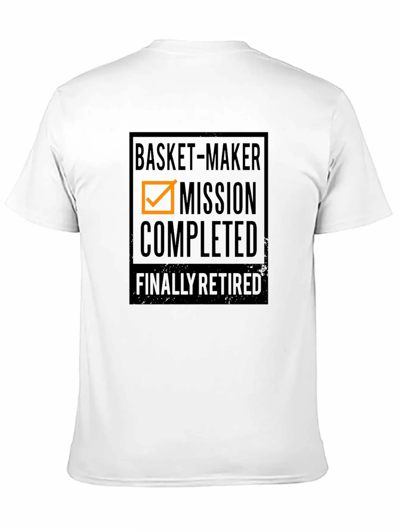 Retirement - Retired Basket-Maker Essential Unisex Summer Tee – Soft Cotton Casual Fit