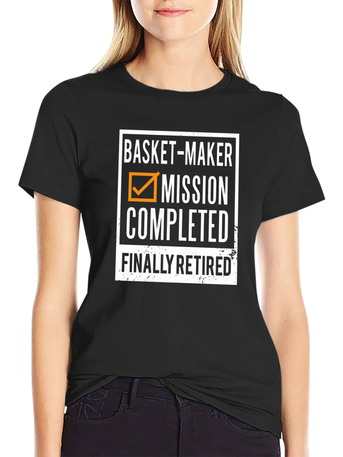 Retirement - Retired Basket-Maker Essential Unisex Summer Tee – Soft Cotton Casual Fit