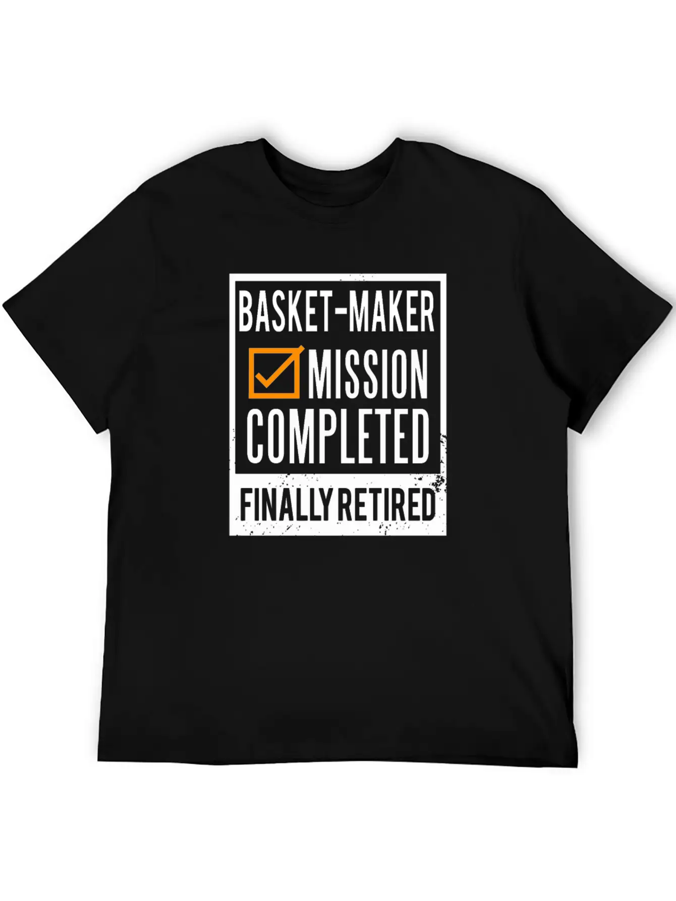Retirement - Retired Basket-Maker Essential Unisex Summer Tee – Soft Cotton Casual Fit