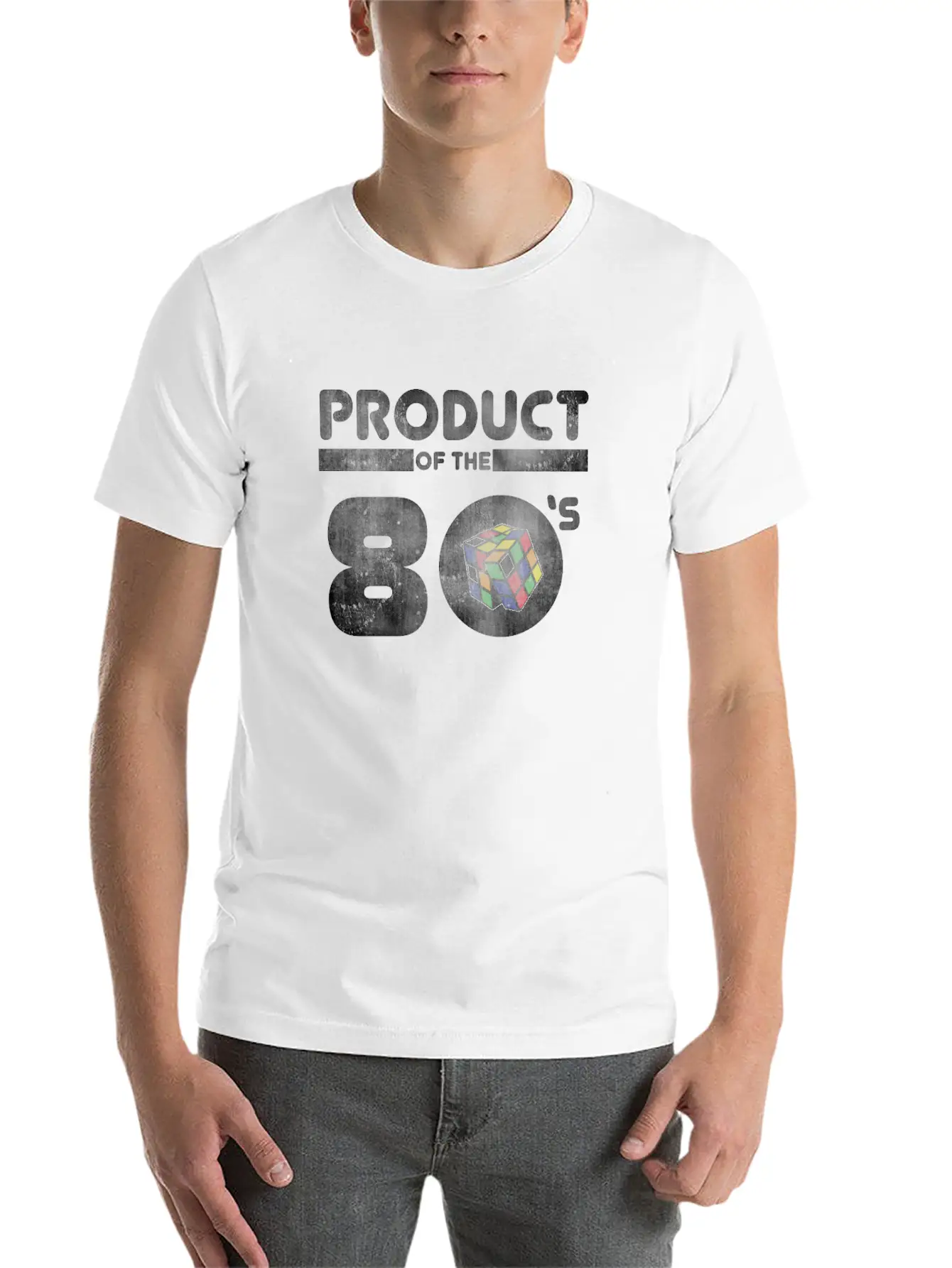 Retro Comfortable Minimalist Graphic Tee – Summer Style Essential