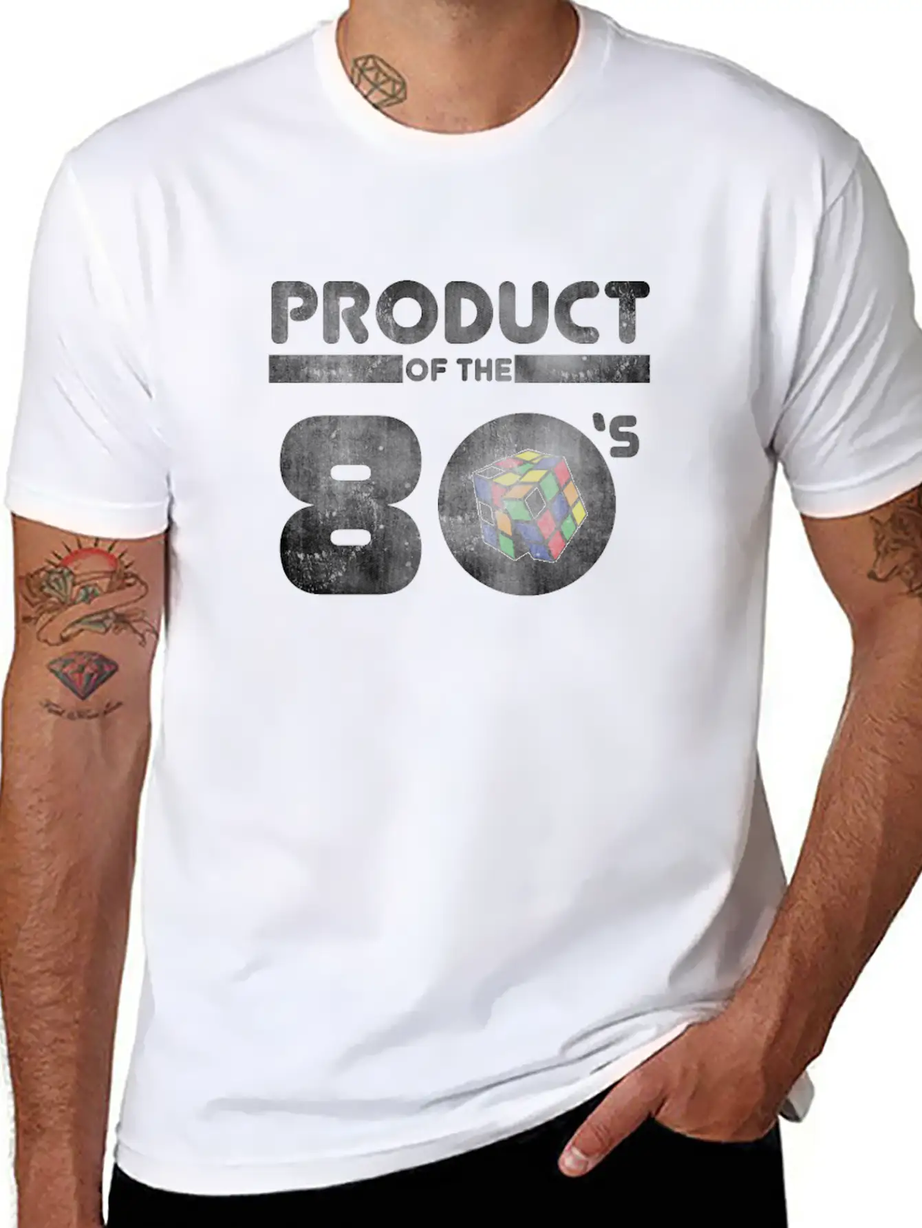 Retro Comfortable Minimalist Graphic Tee – Summer Style Essential
