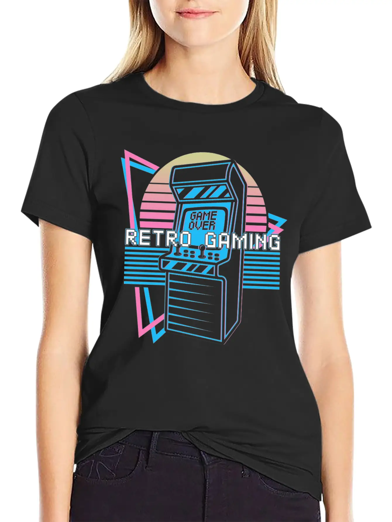 Retro Gaming Gamer Stylish Everyday T-Shirt – Unisex Basic Cotton Tee