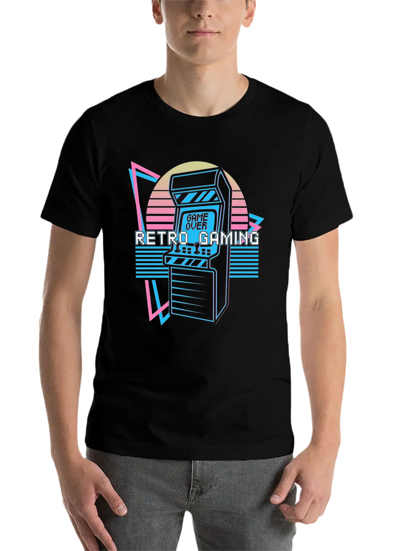 Retro Gaming Gamer Stylish Everyday T-Shirt – Unisex Basic Cotton Tee