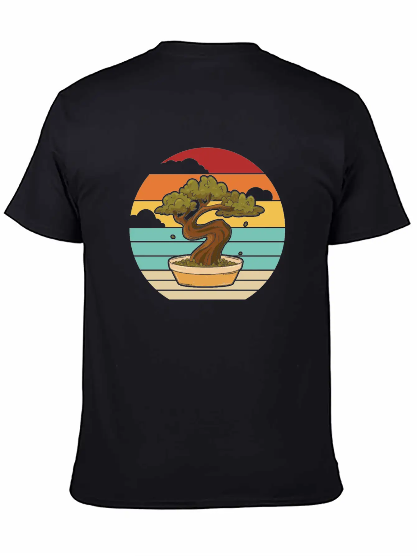 Retro Indoor Bonsai Bonsai Pots Penjing Comfortable Minimalist Graphic Tee – Summer Style Essential