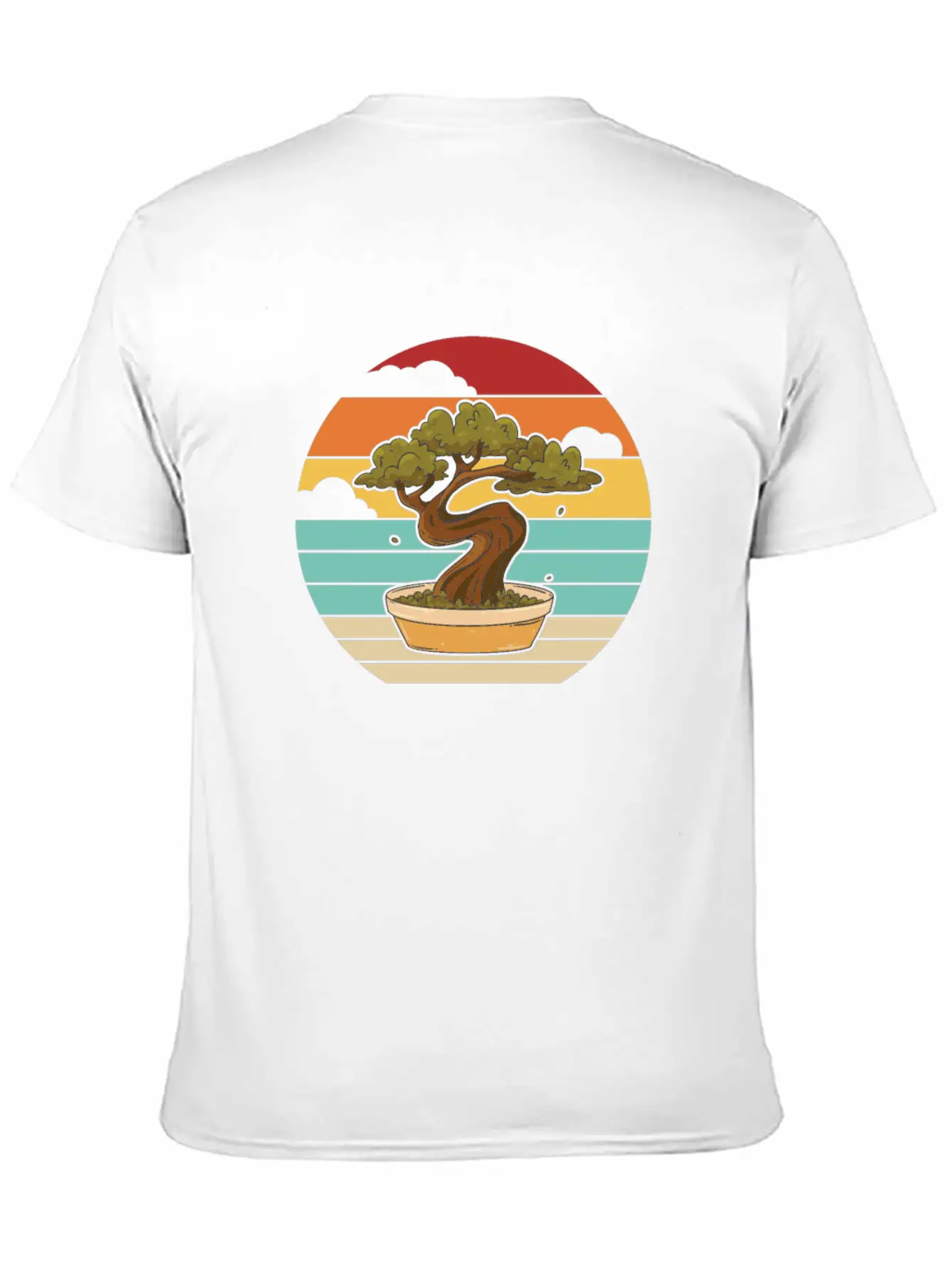 Retro Indoor Bonsai Bonsai Pots Penjing Comfortable Minimalist Graphic Tee – Summer Style Essential