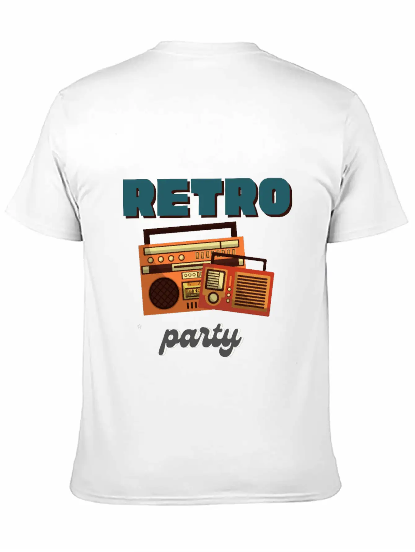 Retro Party Essential Unisex Summer Tee – Soft Cotton Casual Fit