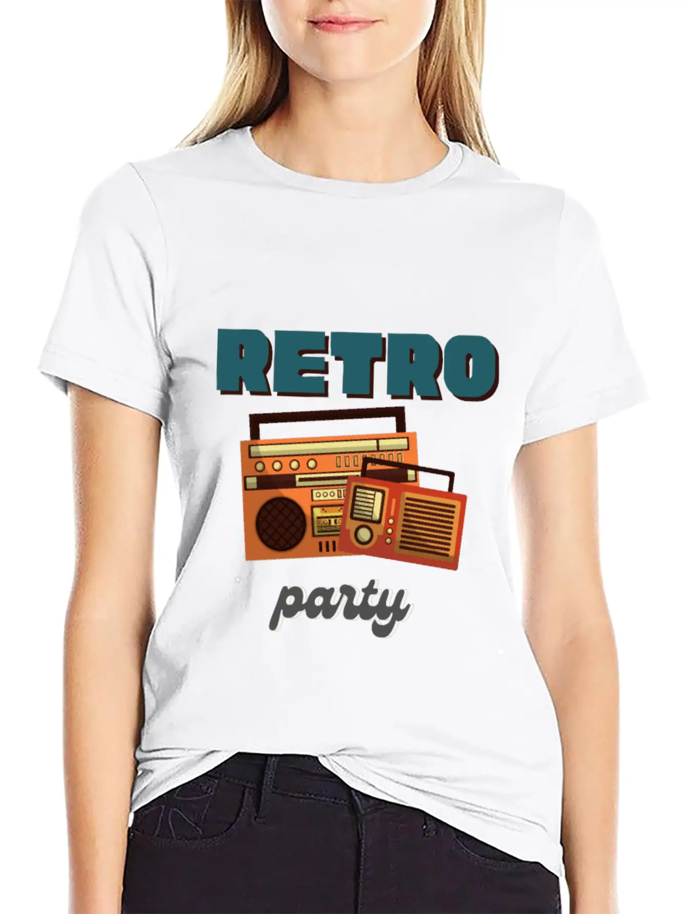 Retro Party Essential Unisex Summer Tee – Soft Cotton Casual Fit
