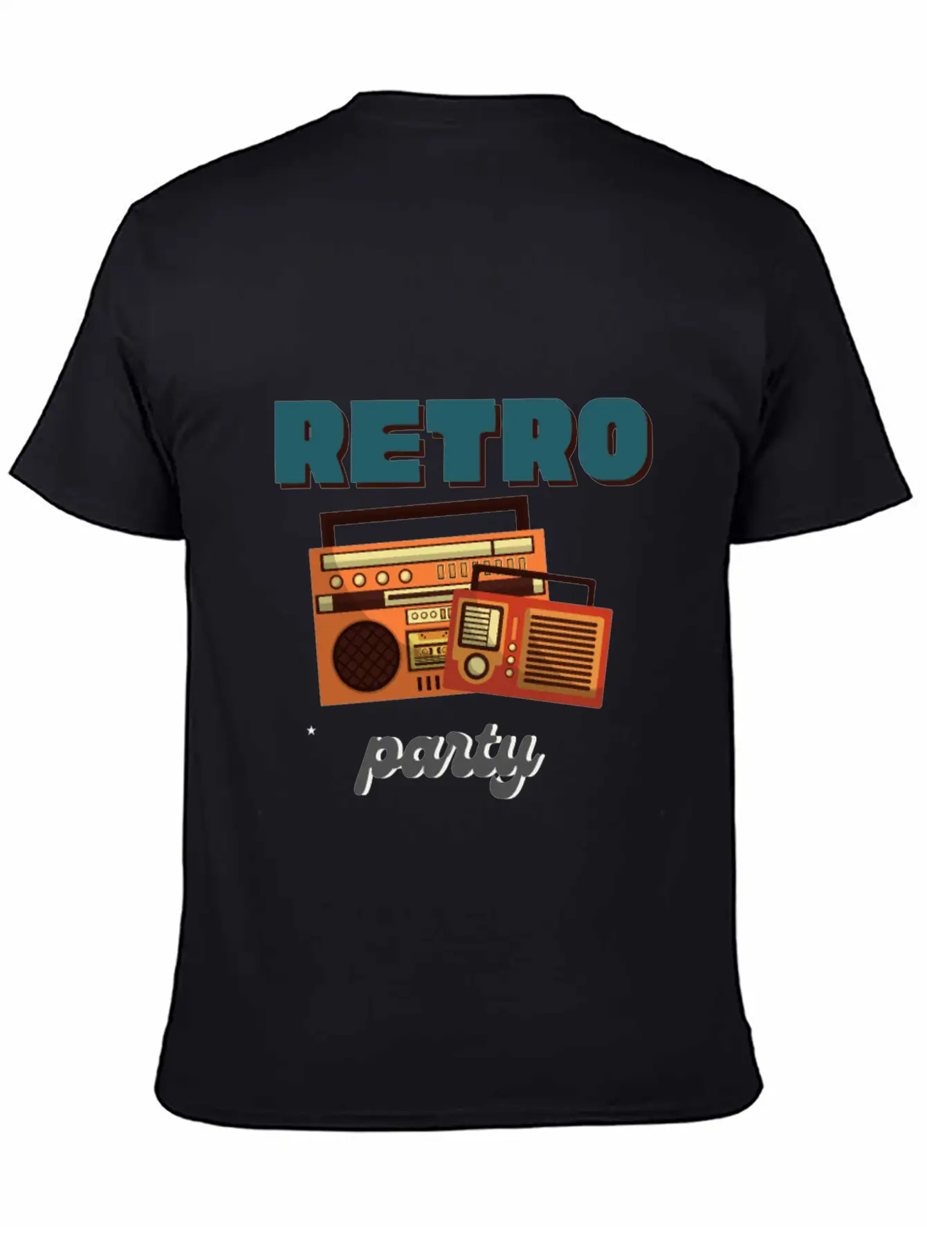 Retro Party Essential Unisex Summer Tee – Soft Cotton Casual Fit