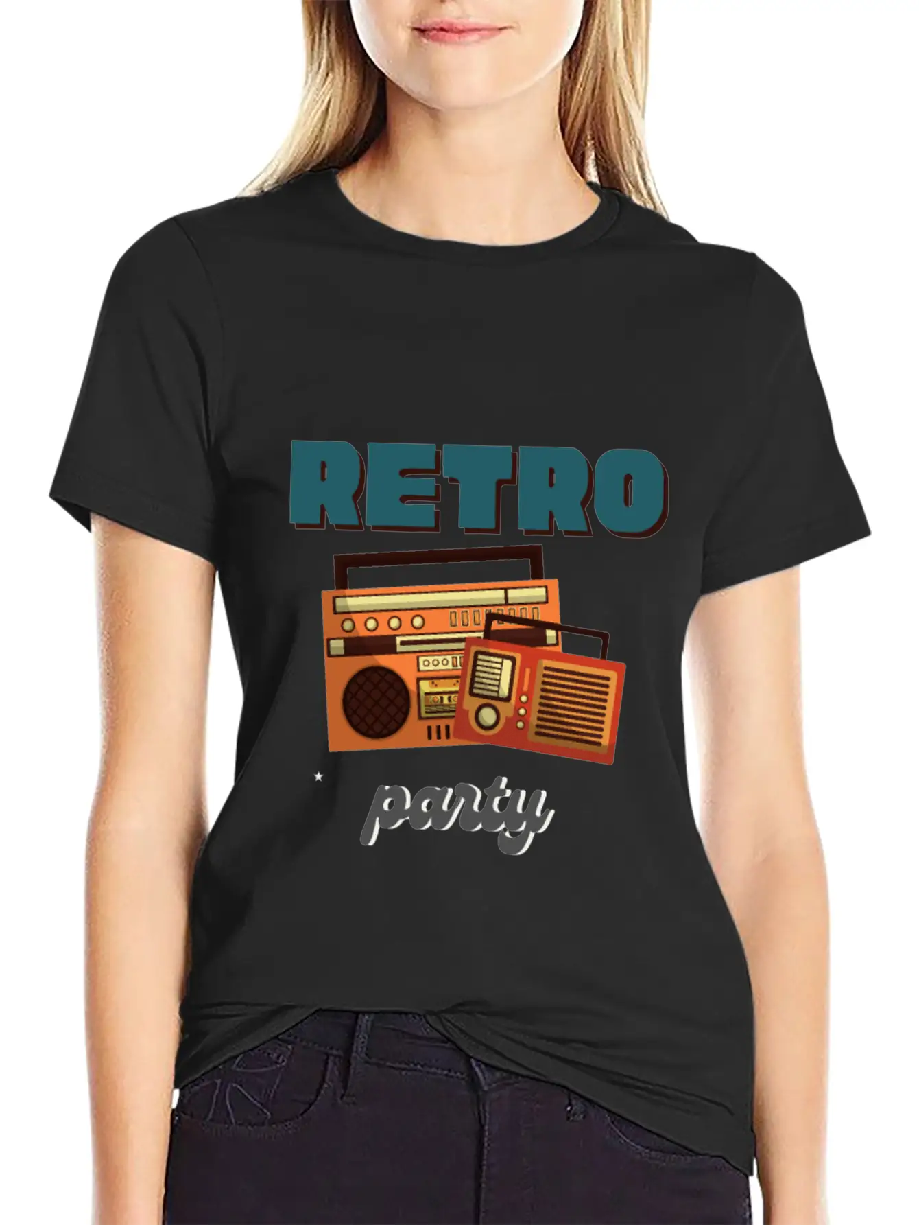 Retro Party Essential Unisex Summer Tee – Soft Cotton Casual Fit