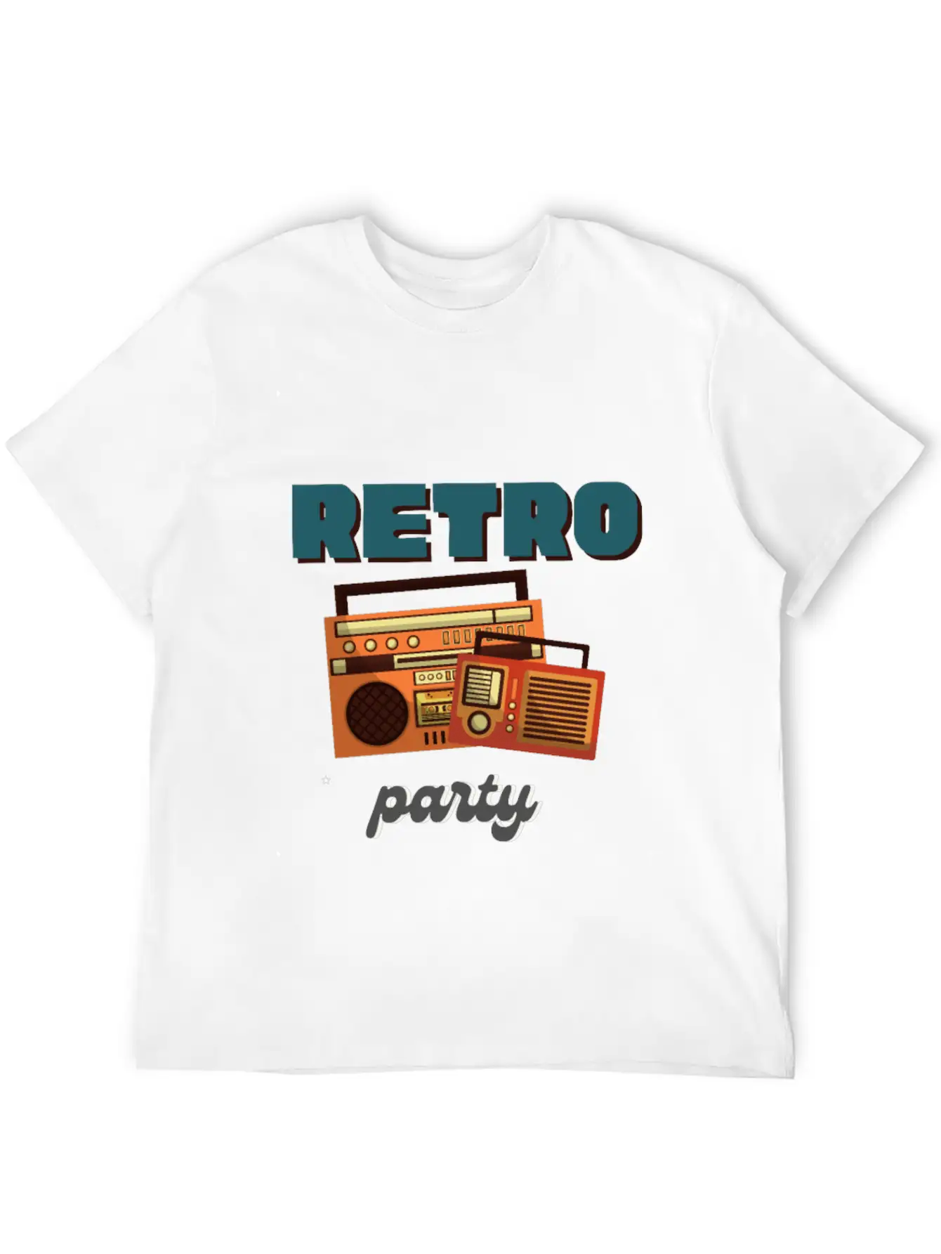 Retro Party Essential Unisex Summer Tee – Soft Cotton Casual Fit