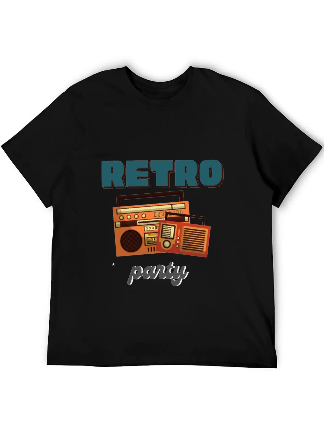 Retro Party Essential Unisex Summer Tee – Soft Cotton Casual Fit