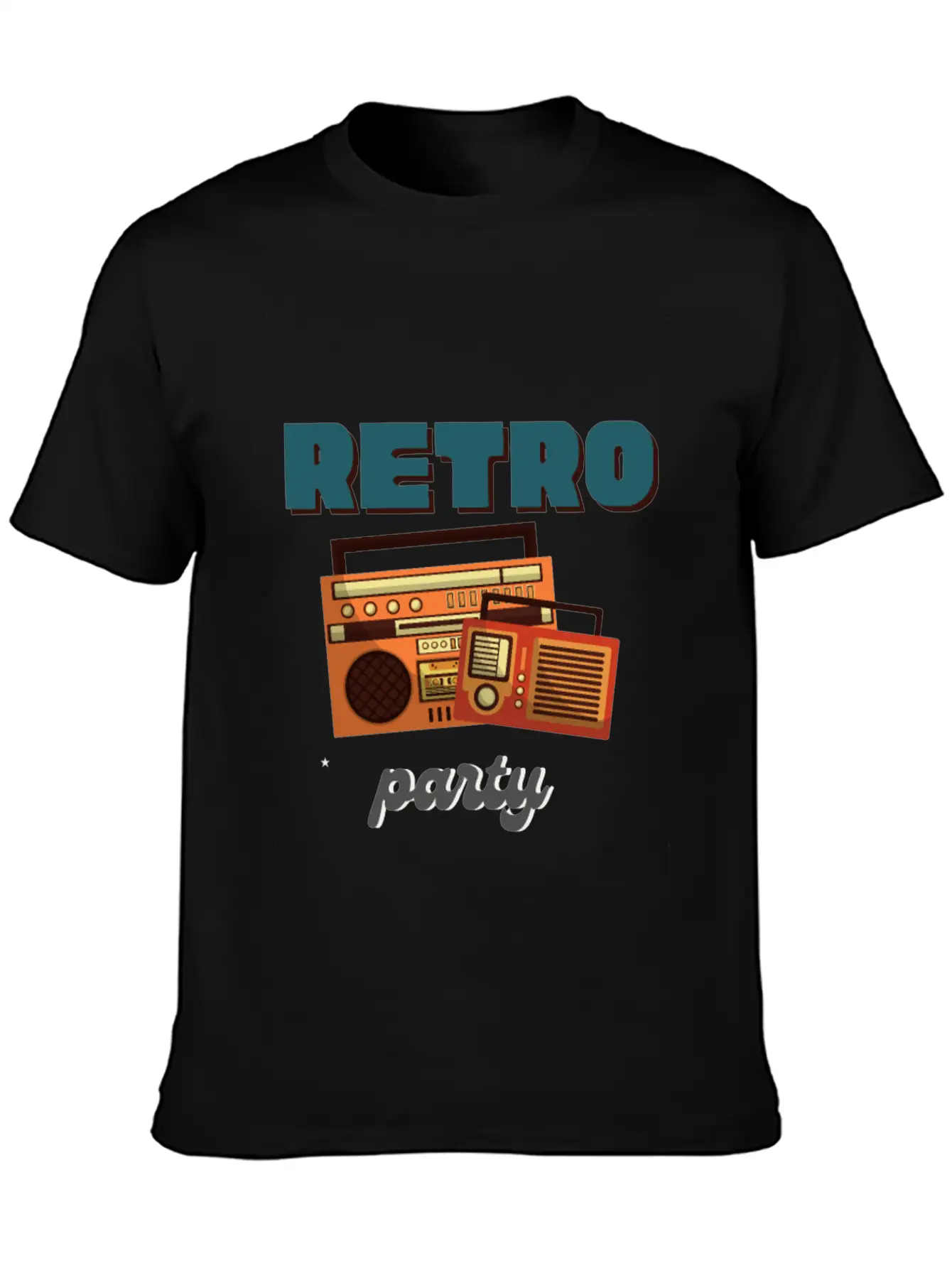 Retro Party Essential Unisex Summer Tee – Soft Cotton Casual Fit