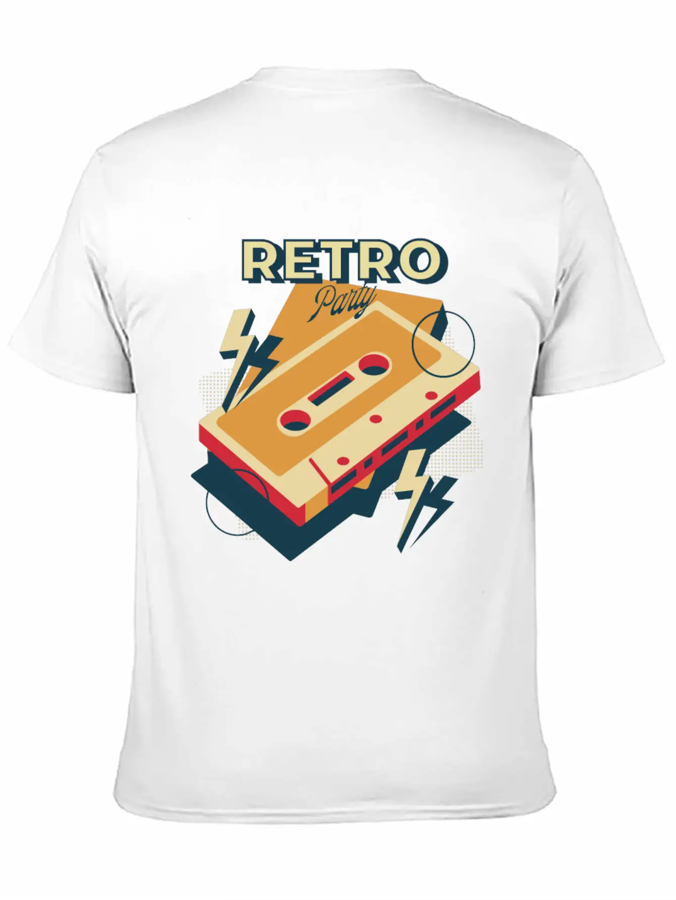 Retro Party Retro Party Disco Cool Art Graphic Col Timeless Short Sleeve Tee – Comfy And Minimalist Design