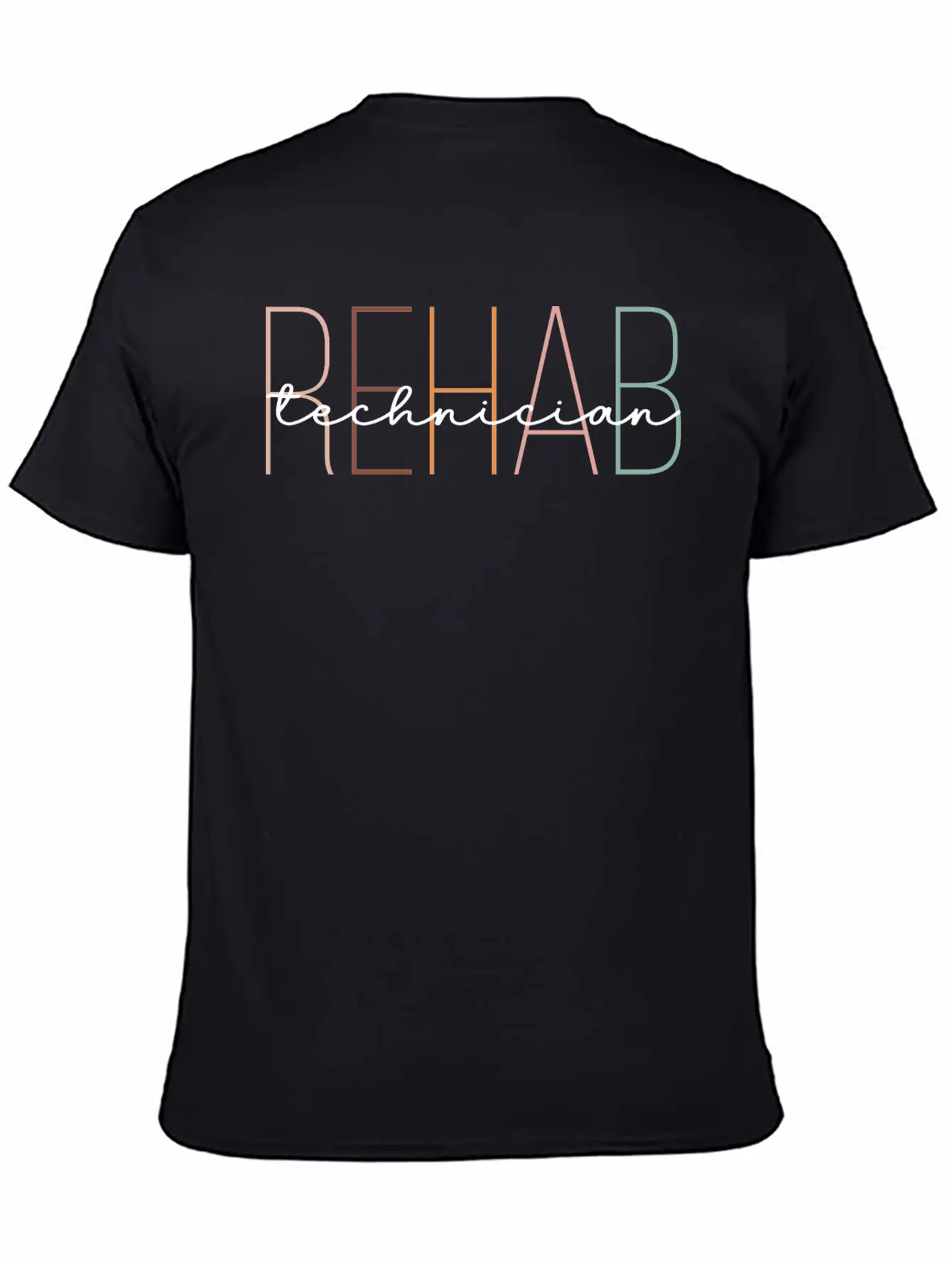 Retro Rehab Technician Comfortable Minimalist Graphic Tee – Summer Style Essential