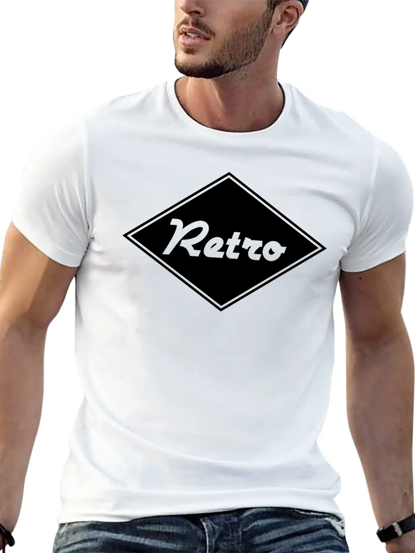 Retro Stylish Everyday T-Shirt – Unisex Basic Cotton Tee